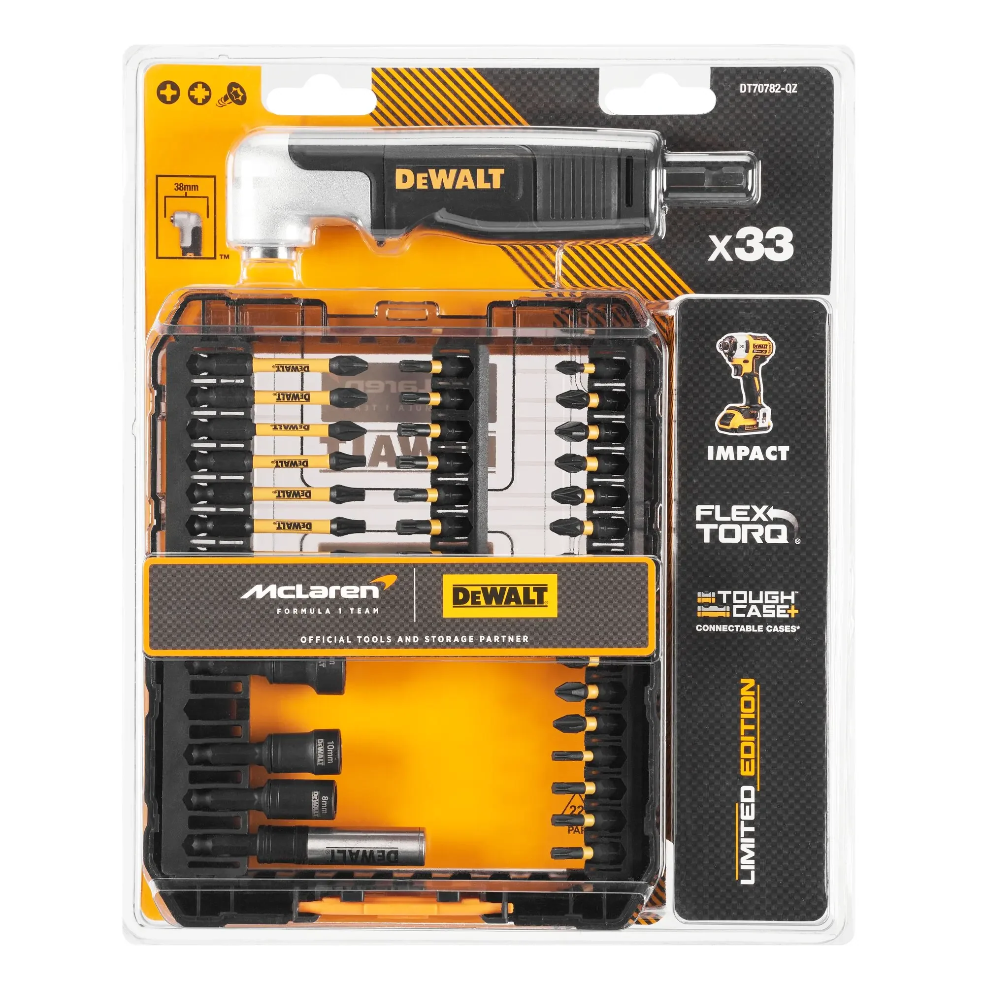 Set avvitare con testa ad angolo Dewalt McLaren DT70782-QZ - Image 4