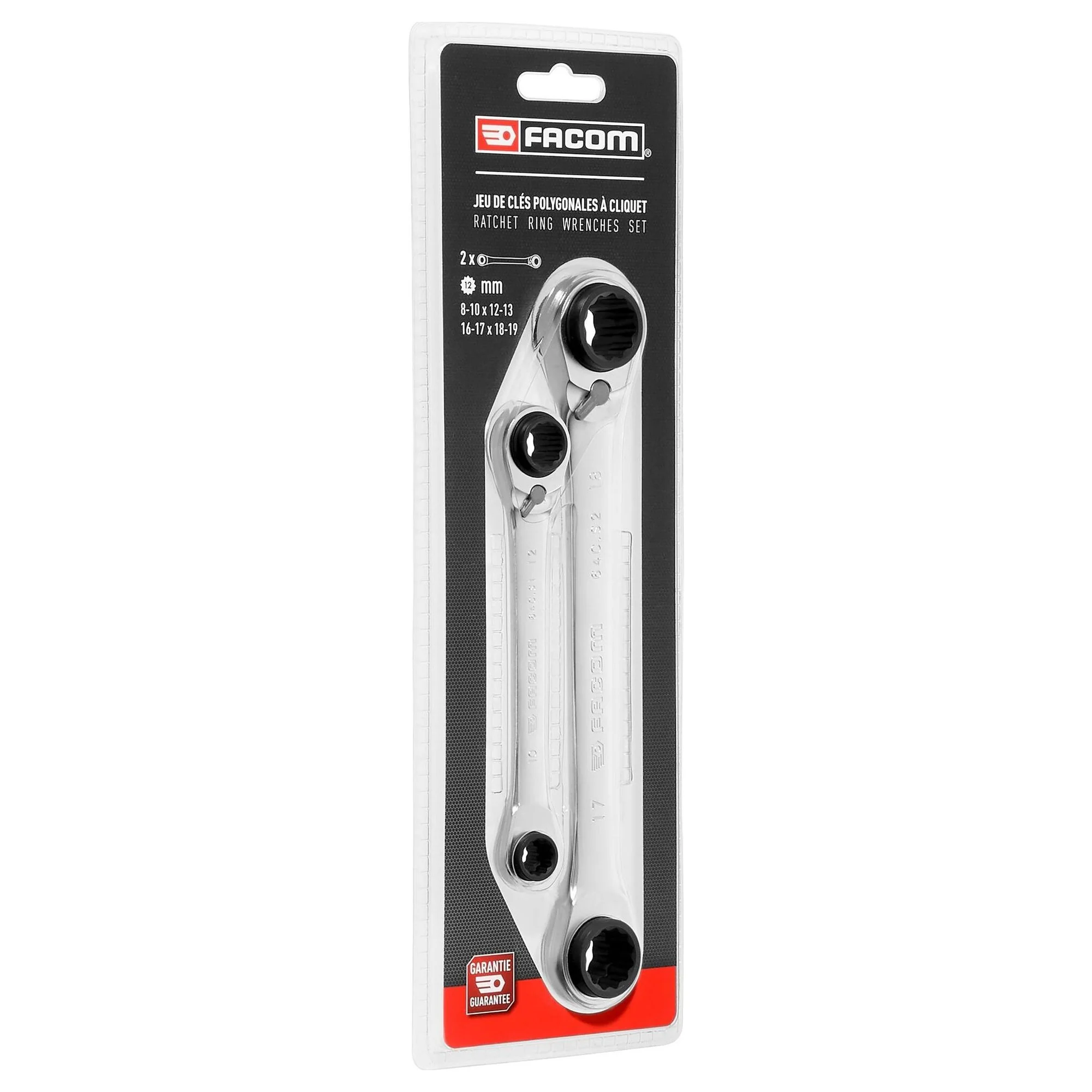 Set Chiavi a Cricchetto Facom 64C.J2PB 2 pz - Image 7