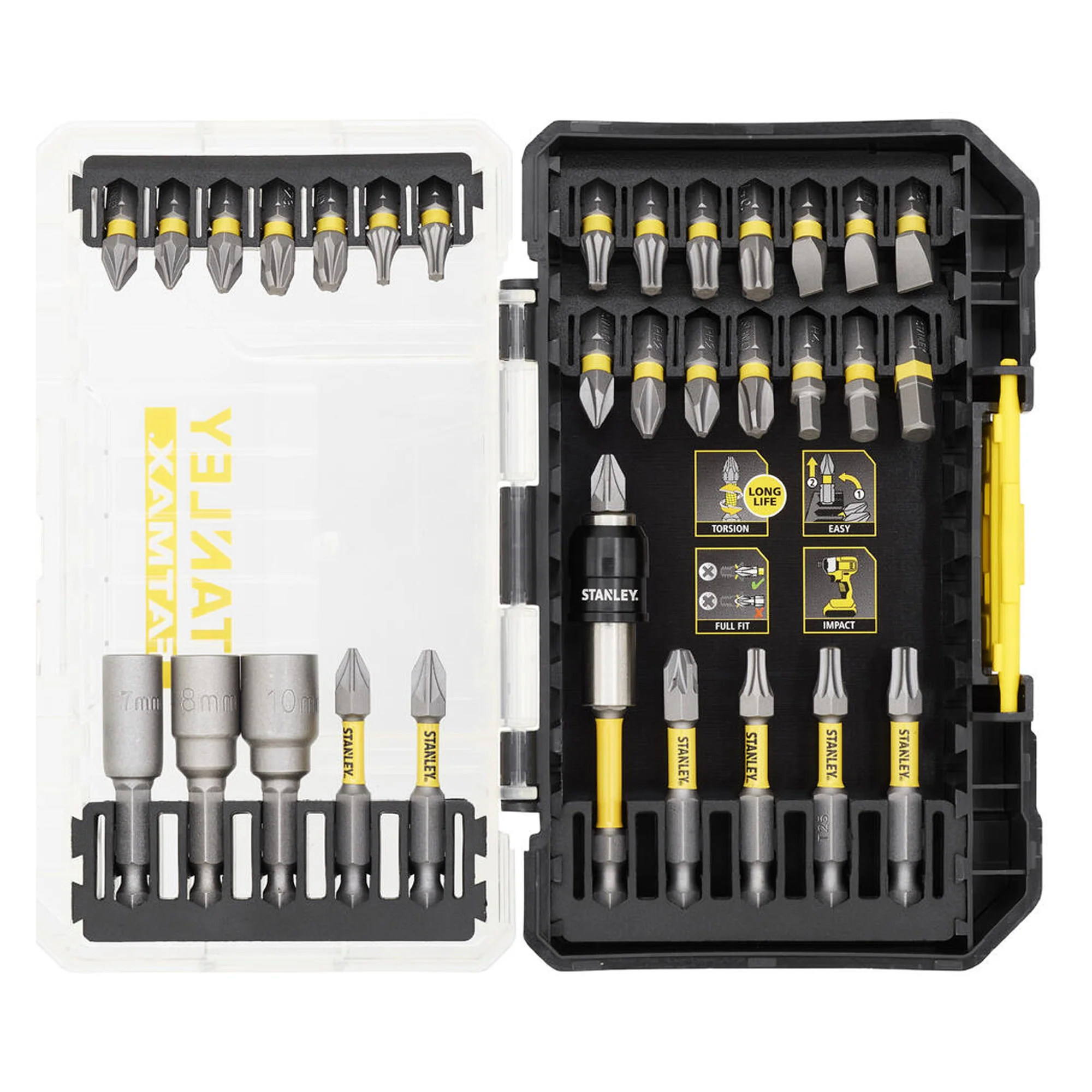 Set per Avvitare Stanley STA88557-XJ 32 pz