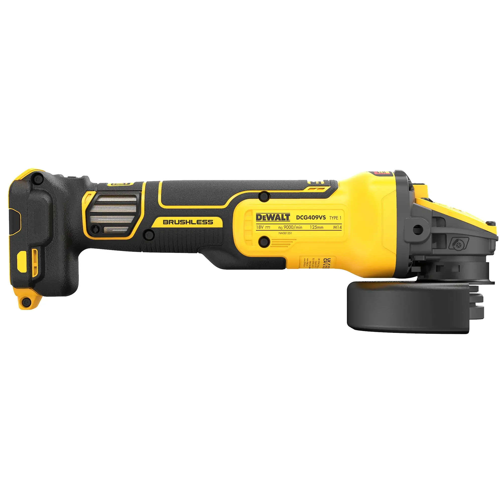 Smerigliatrice Angolare Dewalt DCG409VSNT-XJ 18V - Image 5