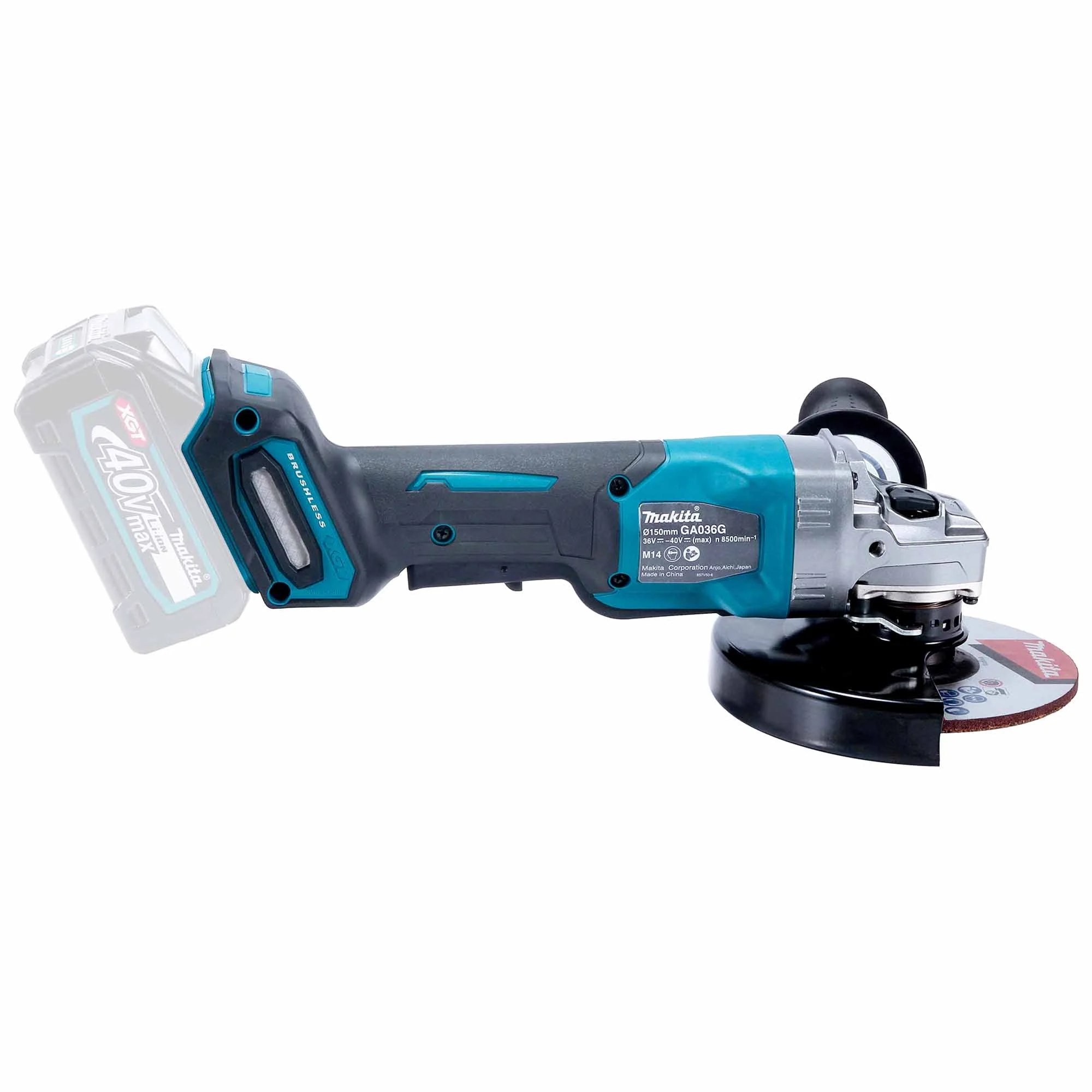 Smerigliatrice angolare Makita GA036GZ 40V - Image 7
