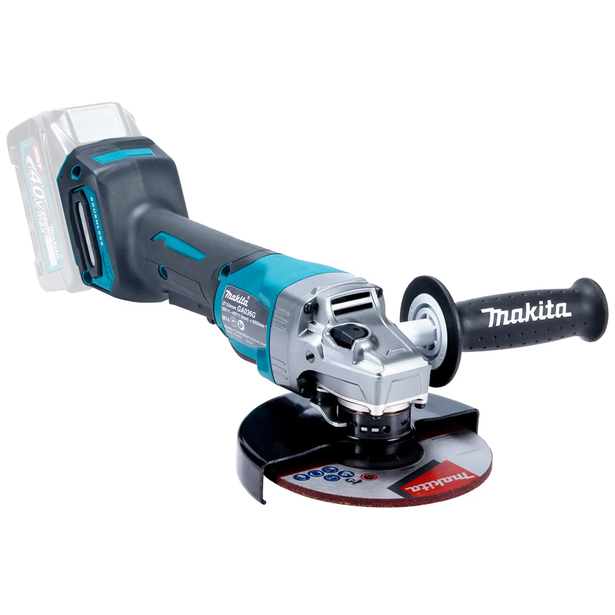 Smerigliatrice angolare Makita GA036GZ 40V - Image 8