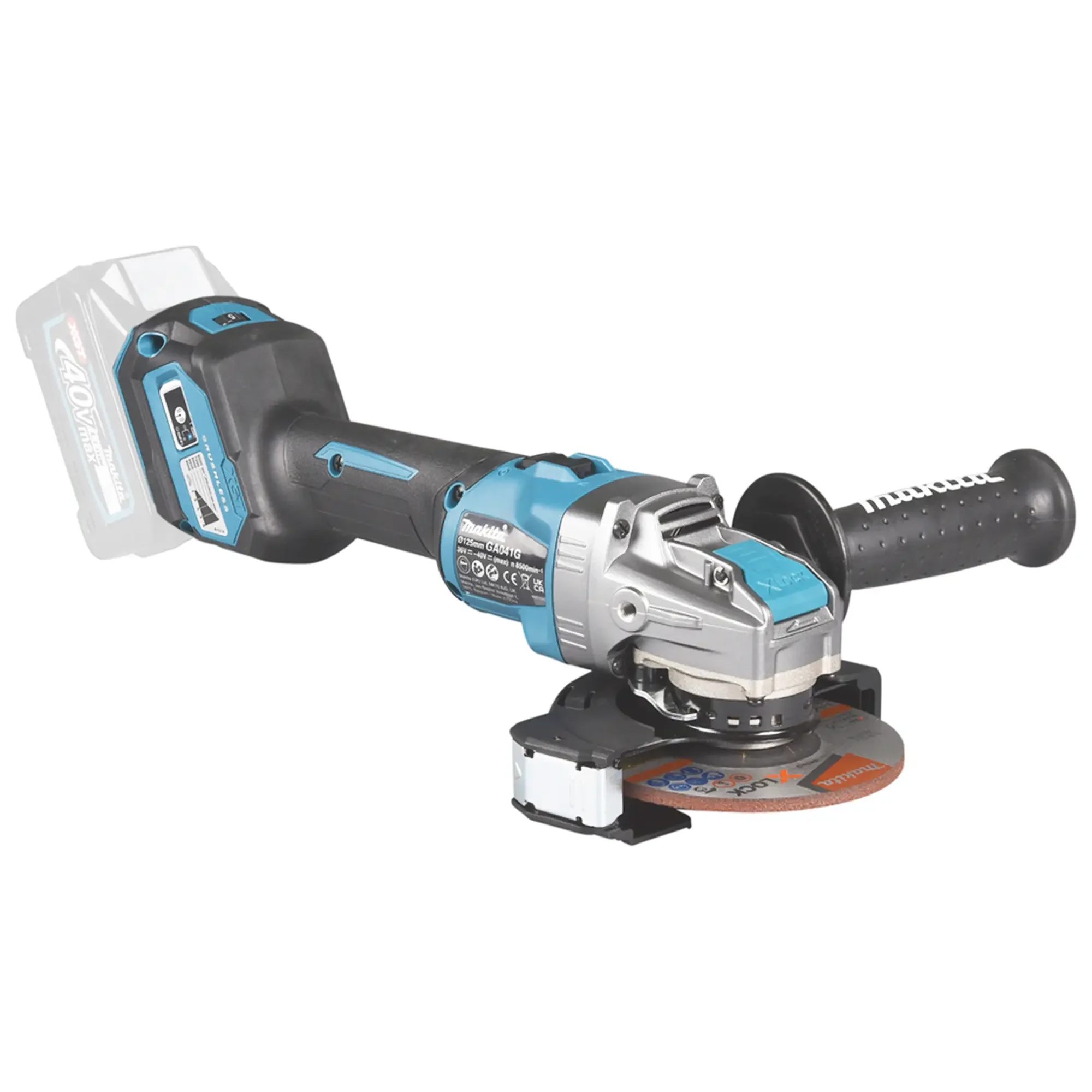 Smerigliatrice angolare Makita GA041GZ01 40V - Image 8