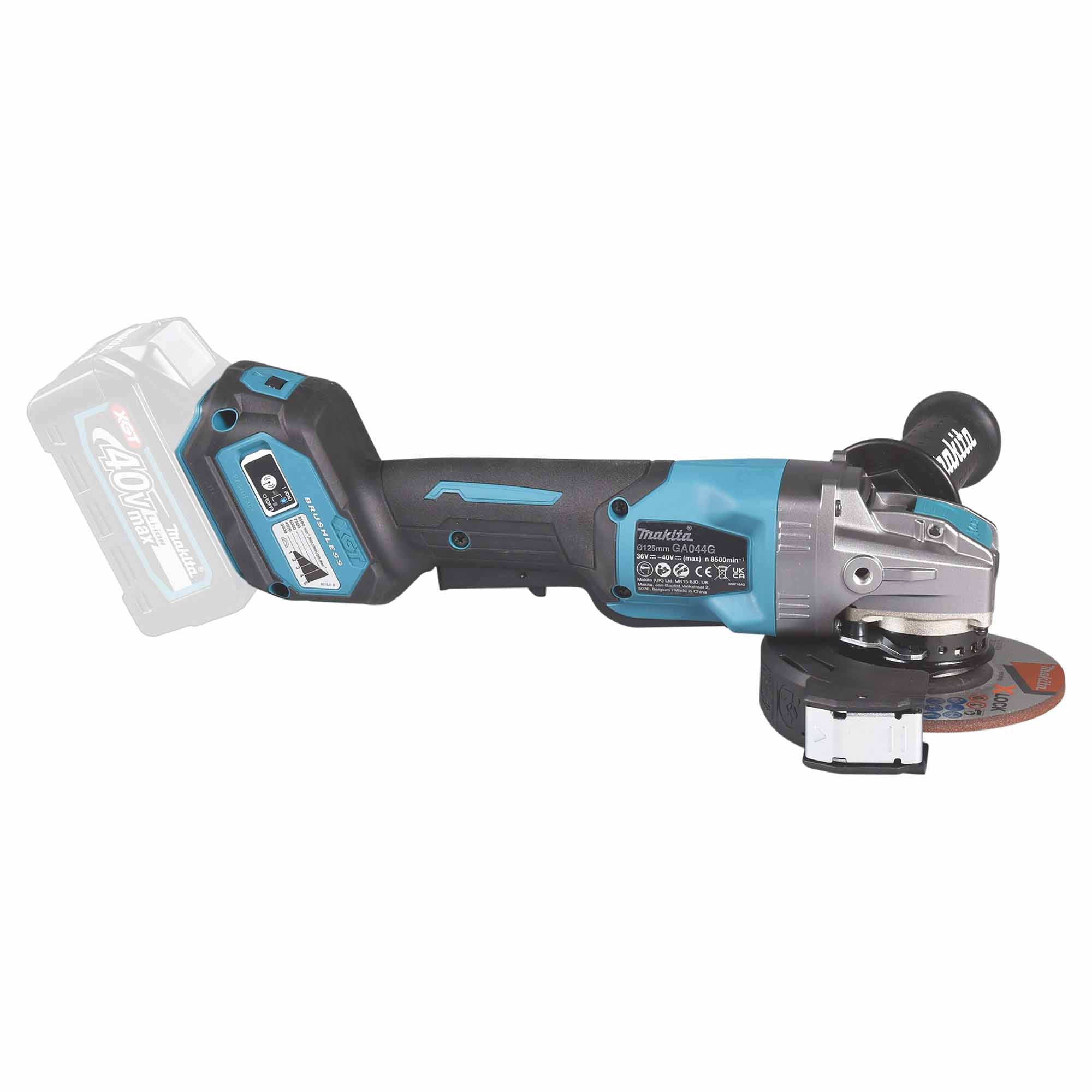 Smerigliatrice angolare Makita GA044GZ01 40V - Image 7
