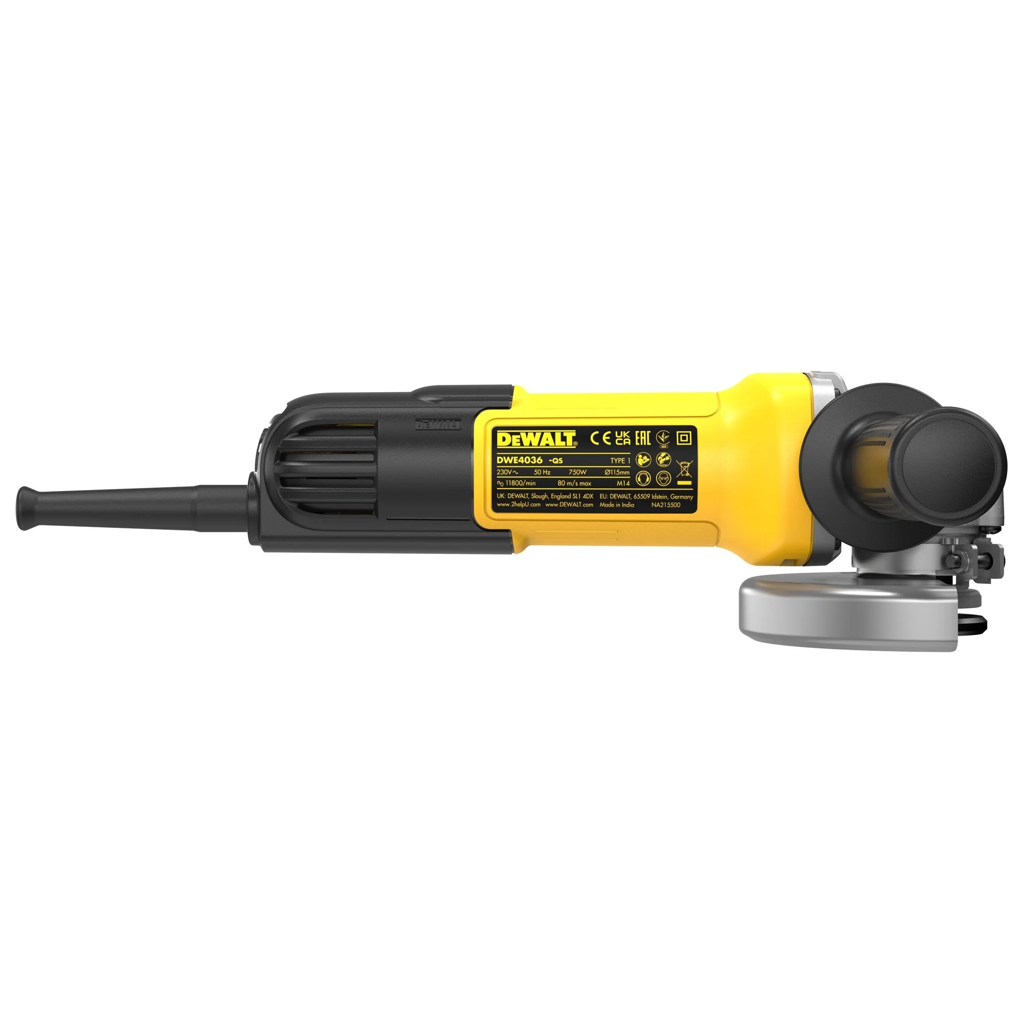 Smerigliatrice Dewalt DWE4036-QS 750W 115mm - Image 4