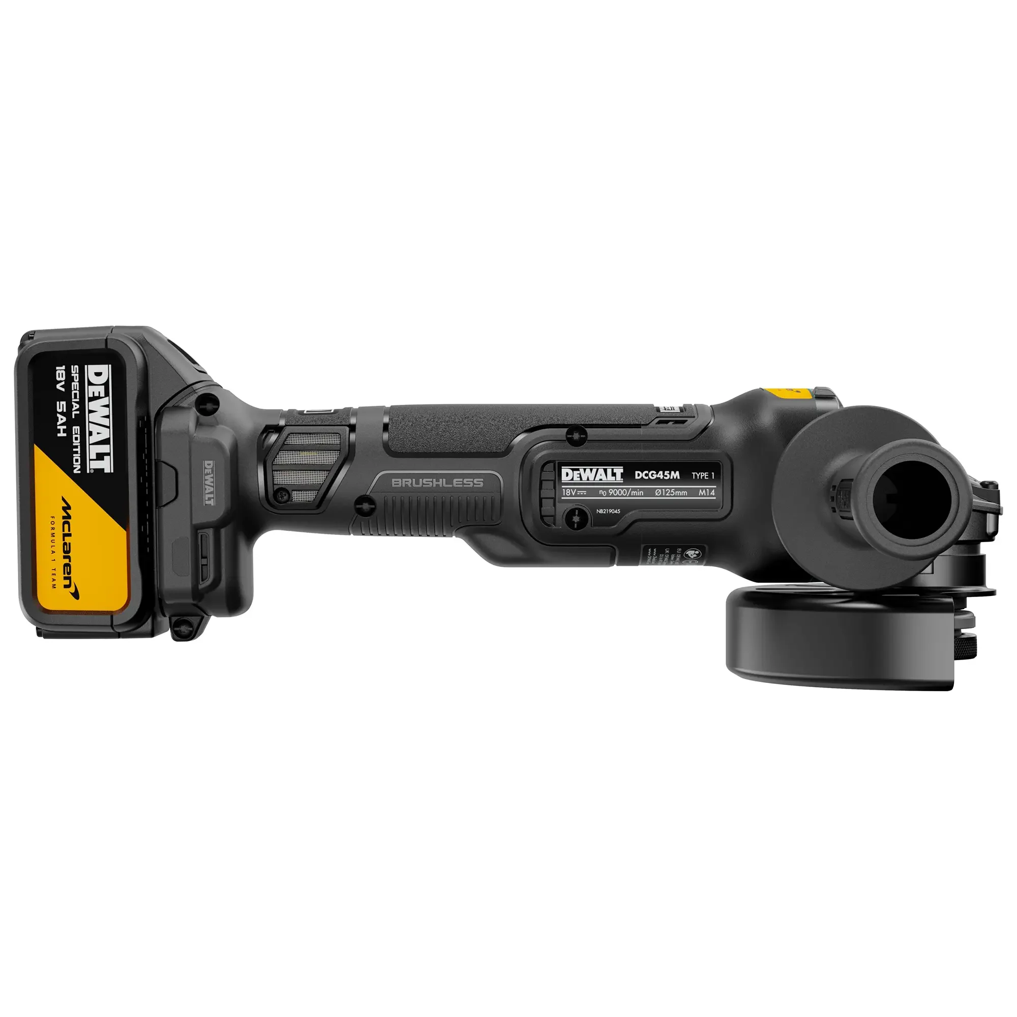 Smerigliatrice Dewalt McLaren DCG45MP2T-QW 18V 5Ah - Image 5