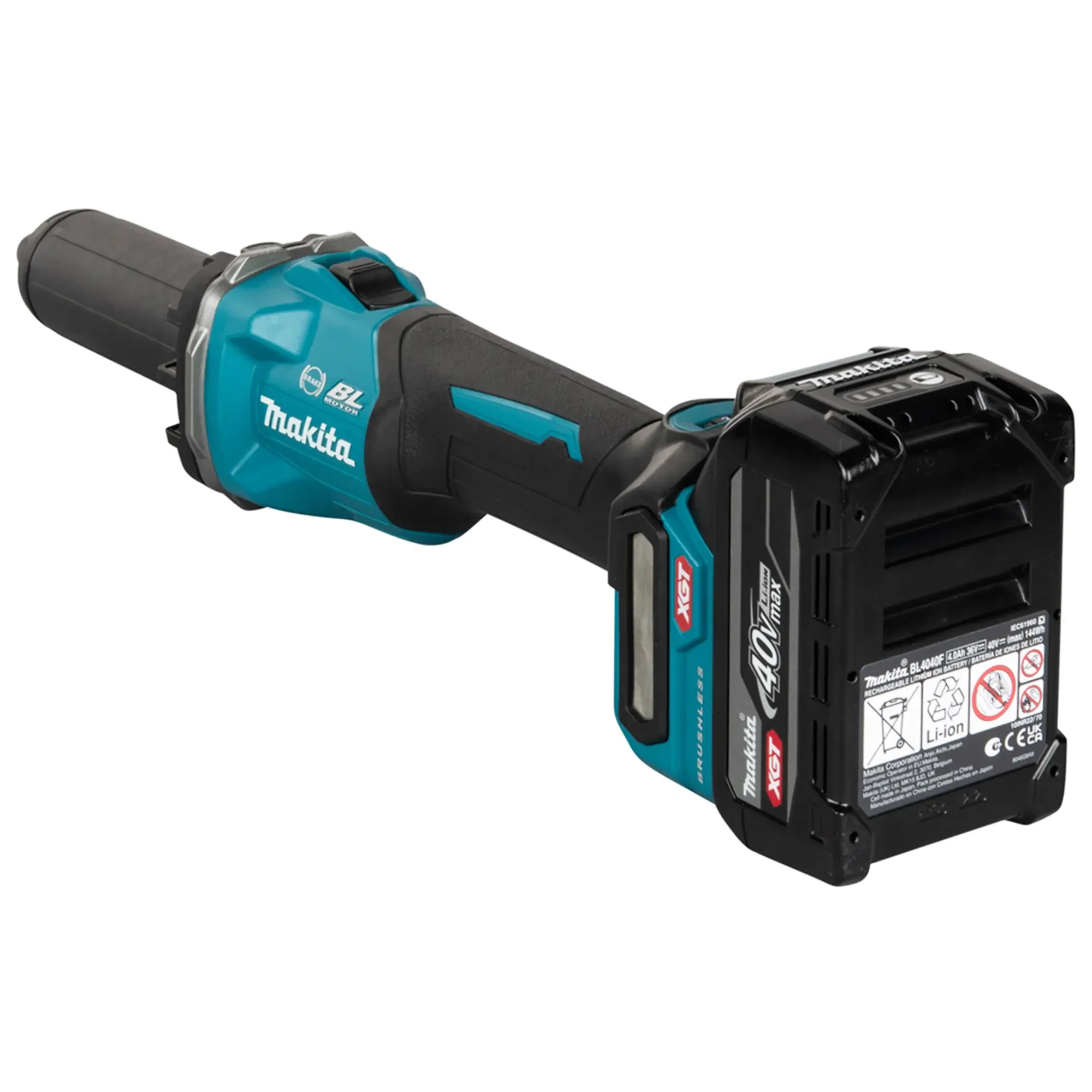 Smerigliatrice Diritta Makita GD001GM201 40V 4Ah - Image 4