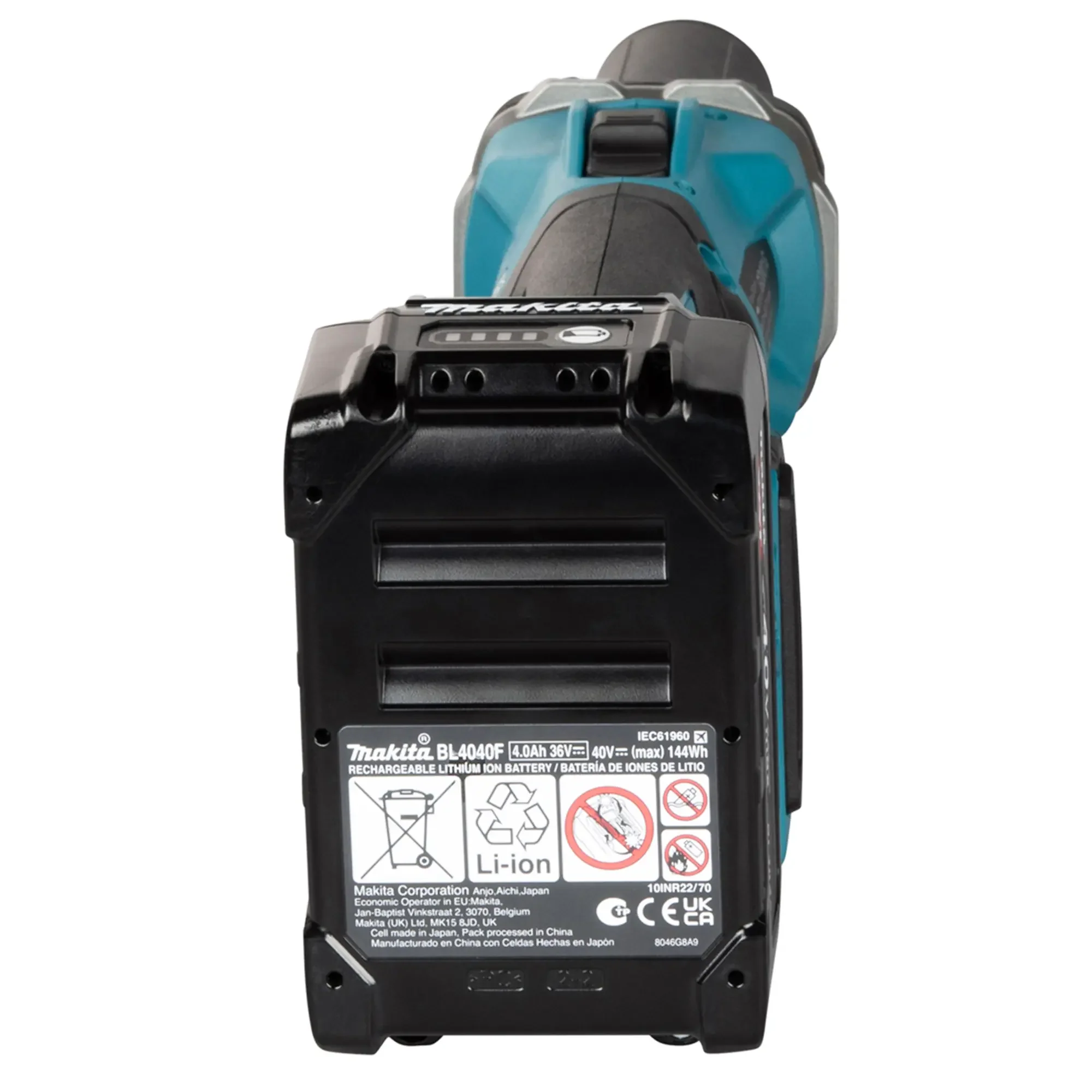 Smerigliatrice Diritta Makita GD001GM201 40V 4Ah - Image 5