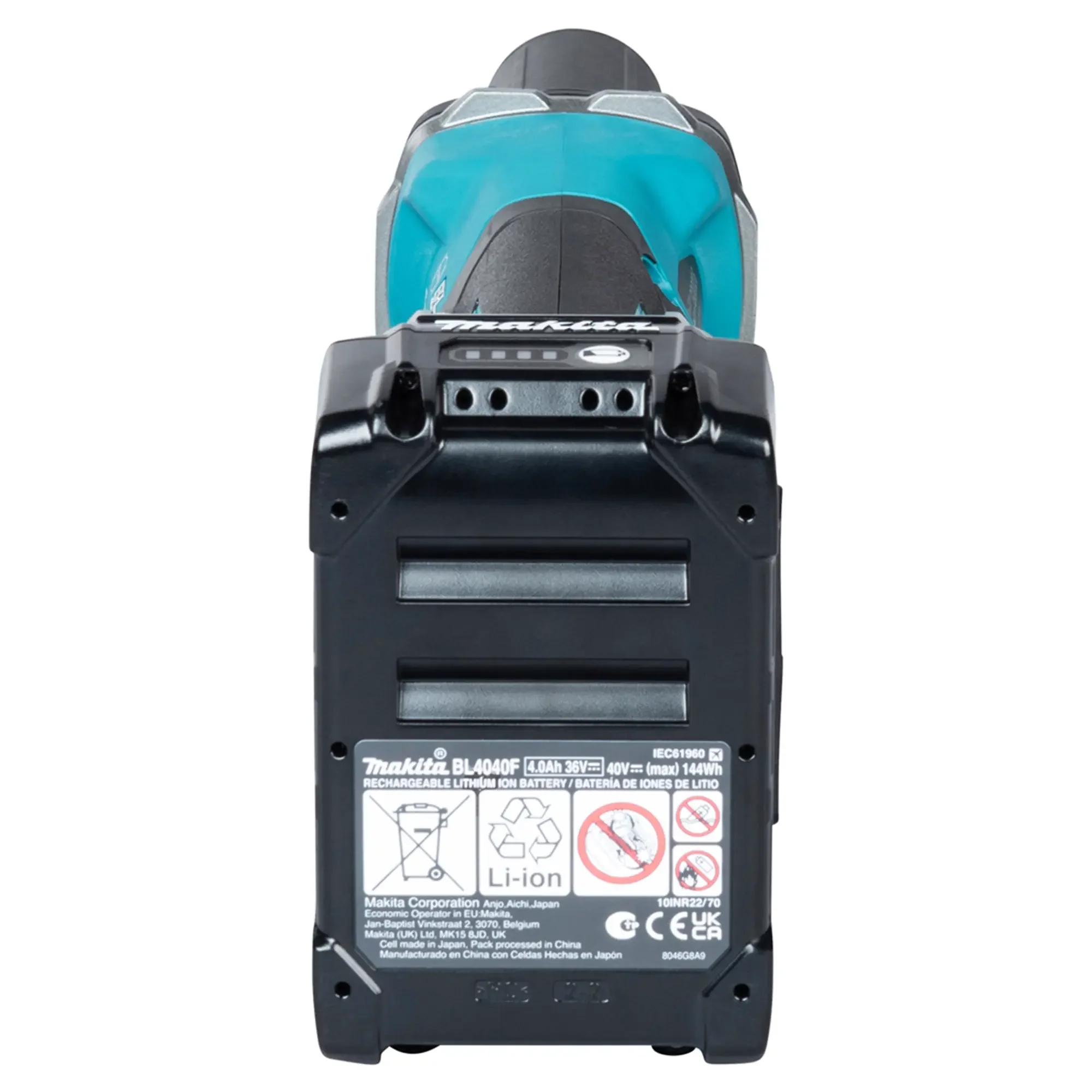 Smerigliatrice Diritta Makita GD002GM201 40V 4Ah - Image 5