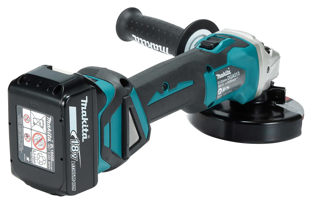 Smerigliatrice Makita DGA513RTJ 18V 5Ah - Image 6