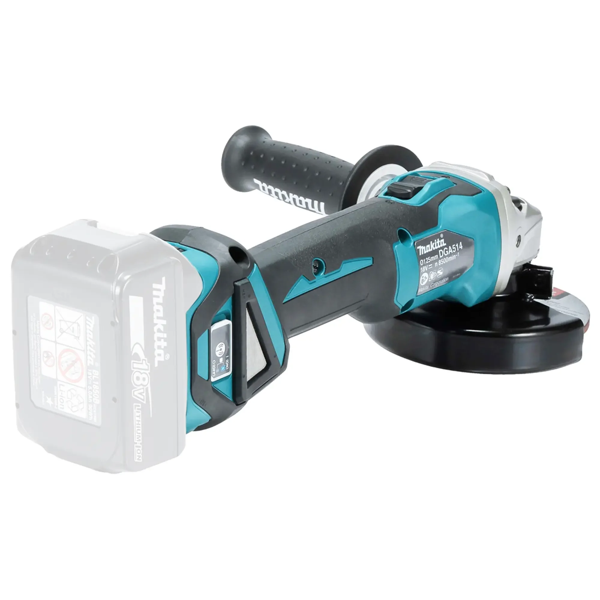 Smerigliatrice Makita DGA514ZJU 18V - Image 6