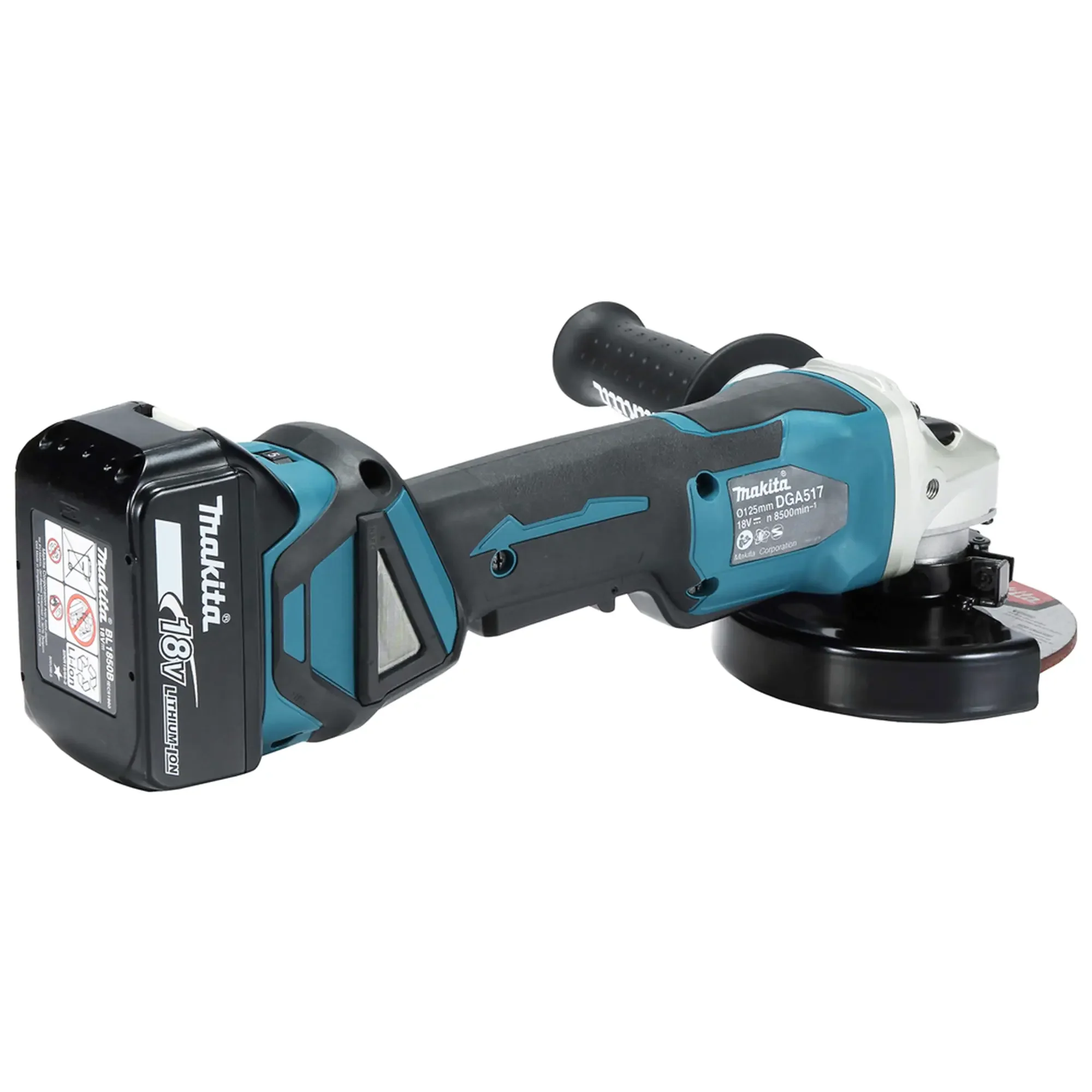 Smerigliatrice Makita DGA517RTJ 18V 5Ah - Image 6
