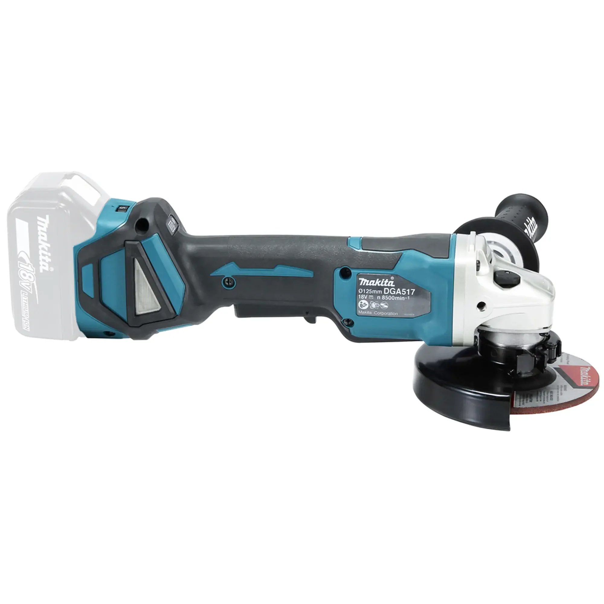 Smerigliatrice Makita DGA517ZJ 18V - Image 7