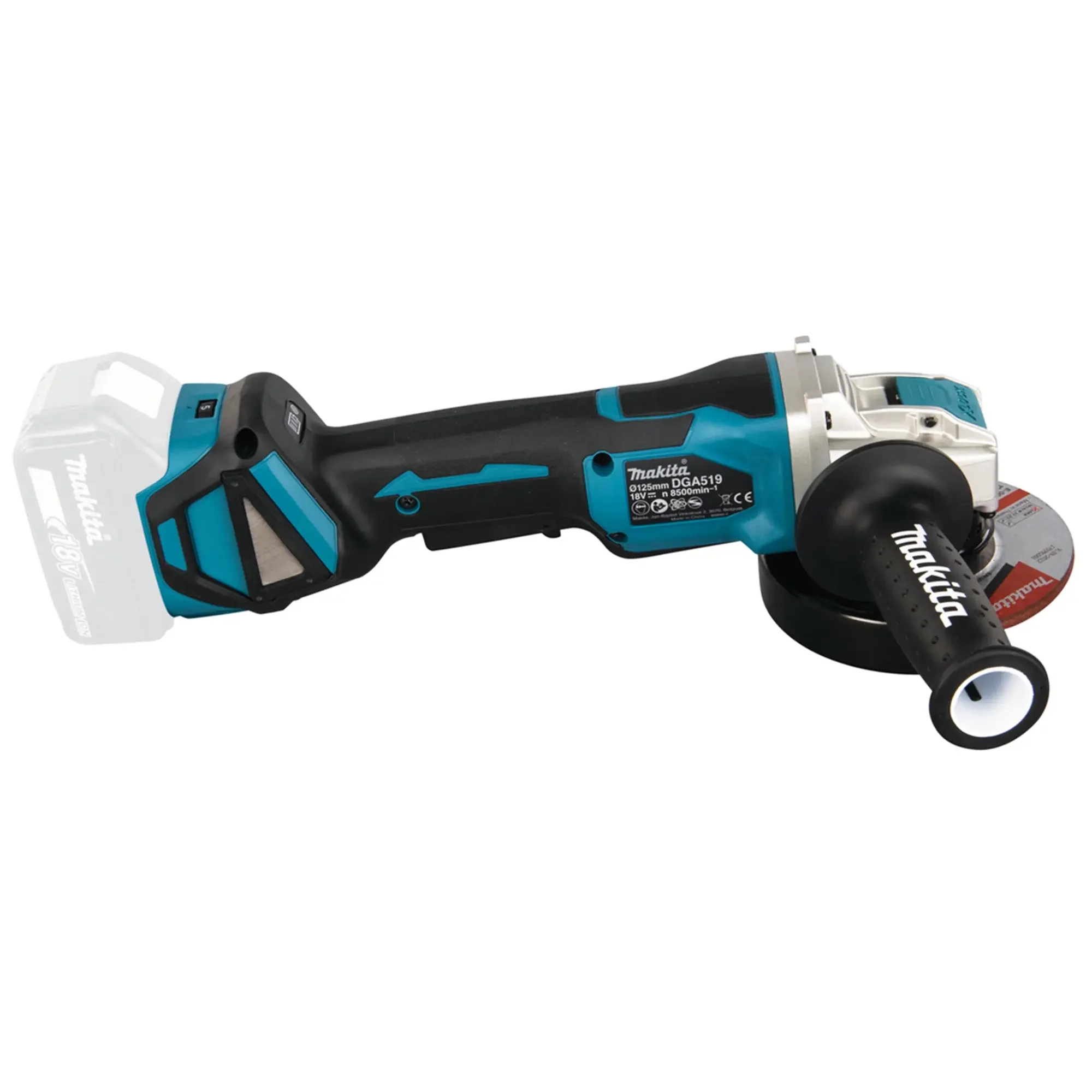 Smerigliatrice Makita DGA519ZJ 18V - Image 7