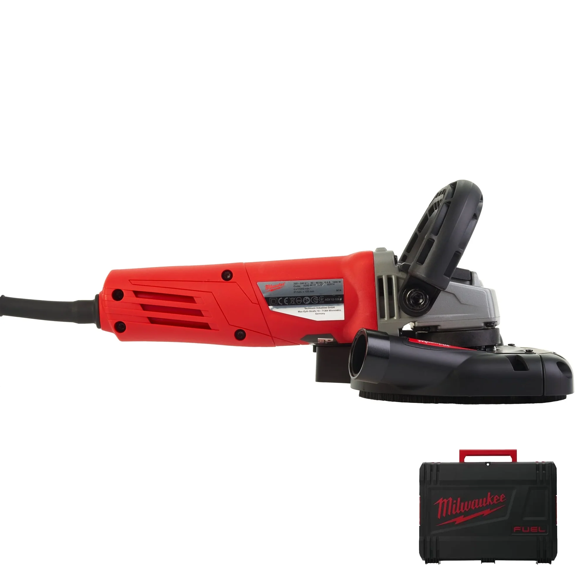 Smerigliatrice Milwaukee AGV 12-125 X DEG-SET 1200W