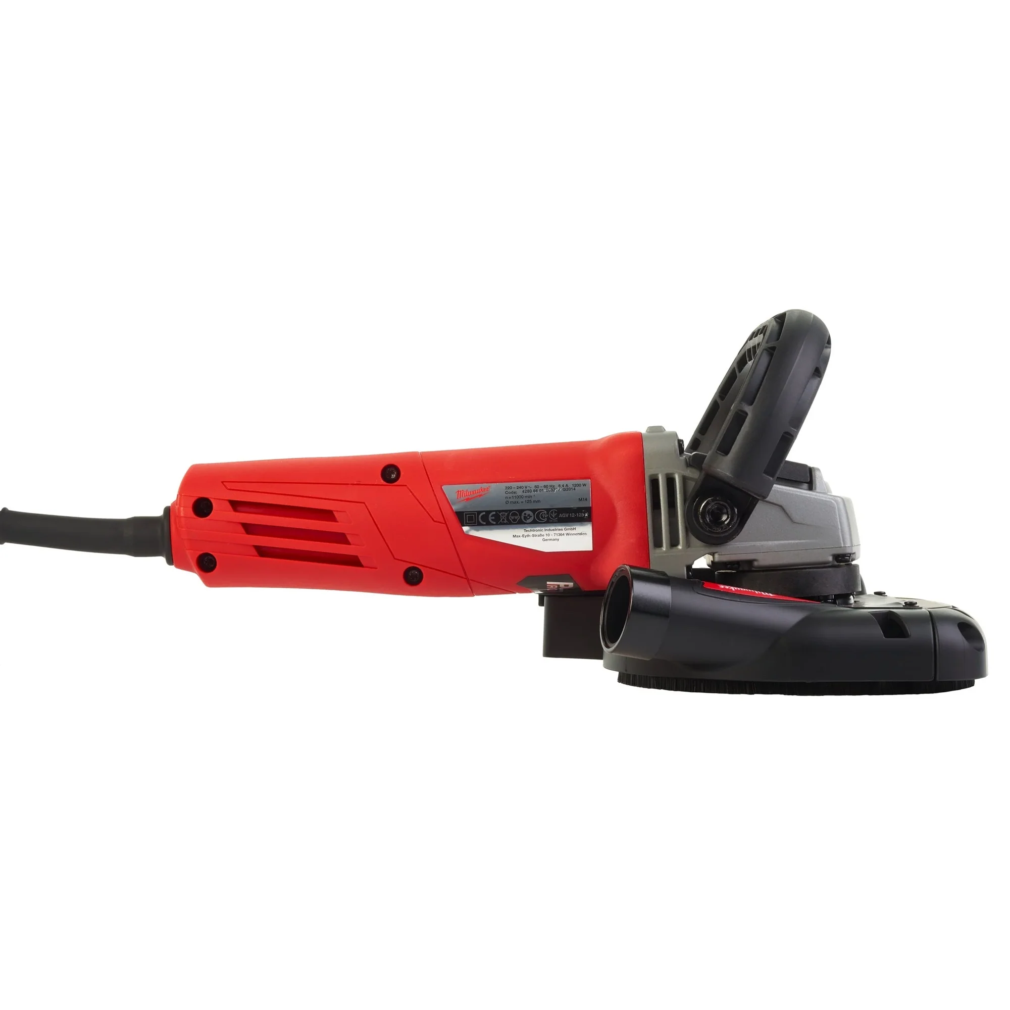 Smerigliatrice Milwaukee AGV 12-125 X DEG-SET 1200W - Image 5