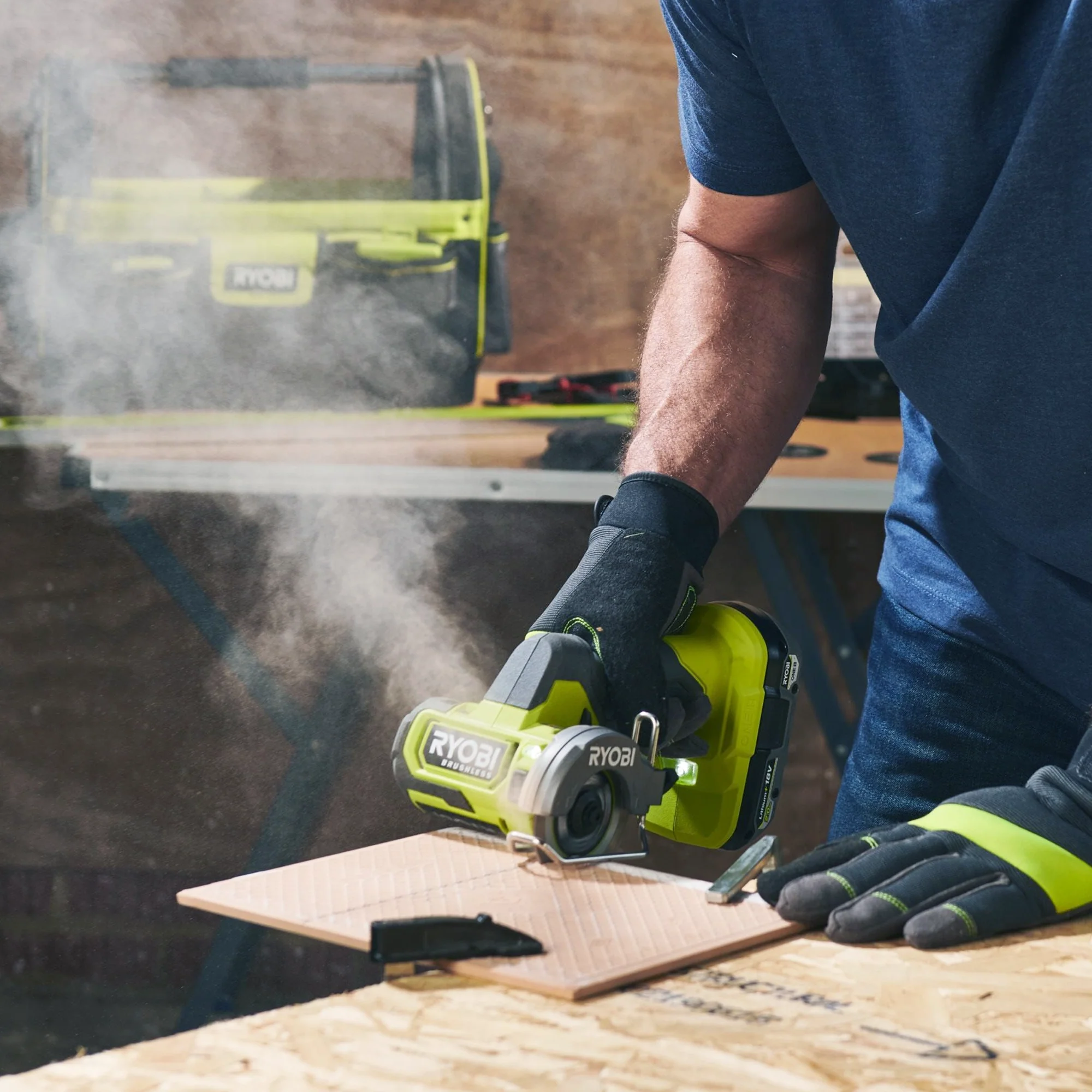 Smerigliatrice Compatta Ryobi RCT18BL-0 18V - Image 7