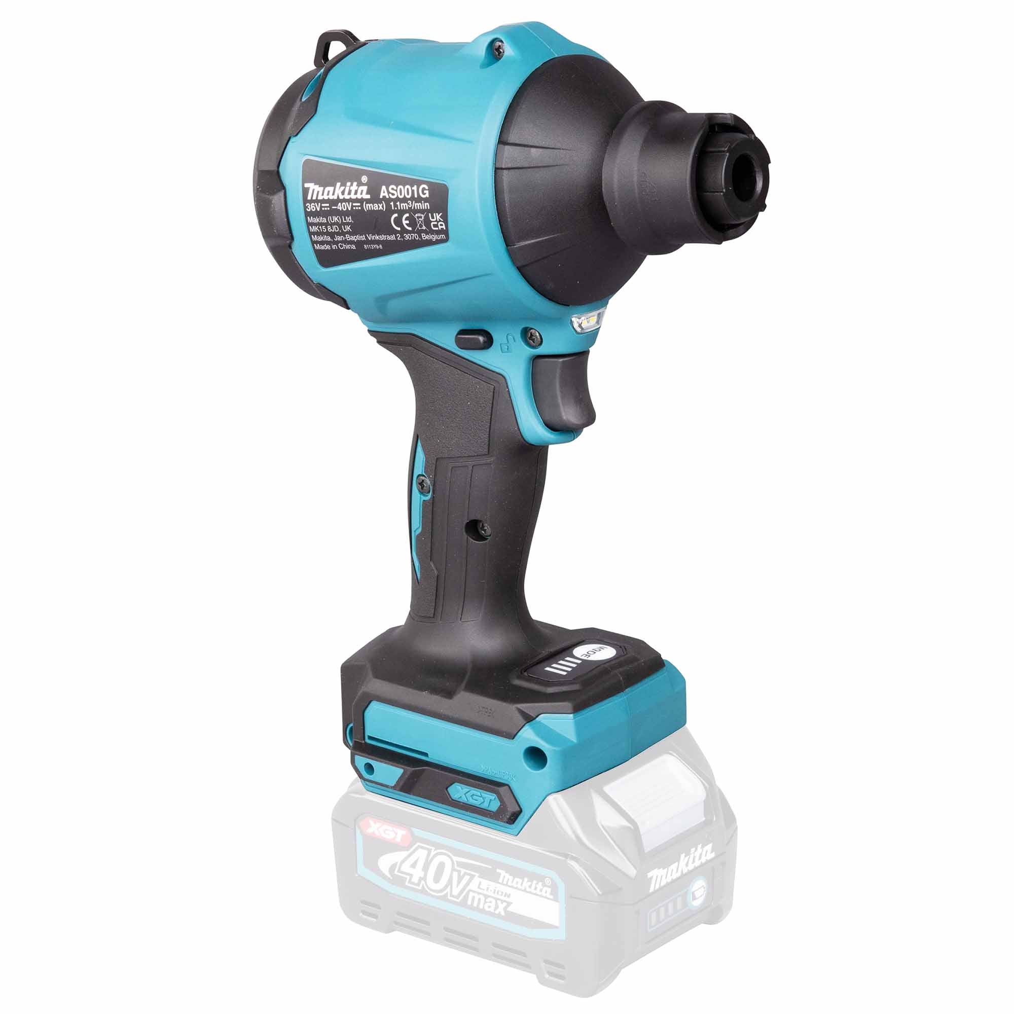 Soffiatore a pistola Makita AS001GZ 40V - Image 5