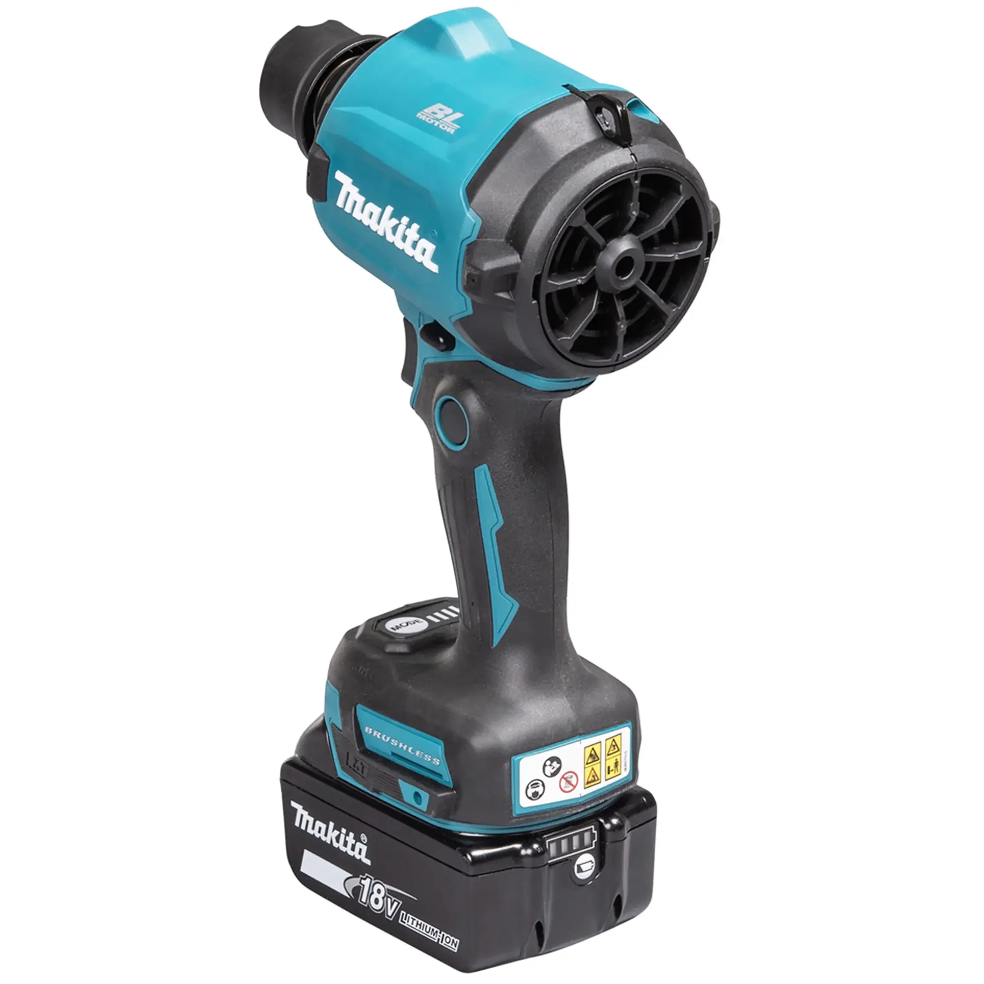 Soffiatore a pistola Makita DAS180RT 18V 5Ah - Image 4
