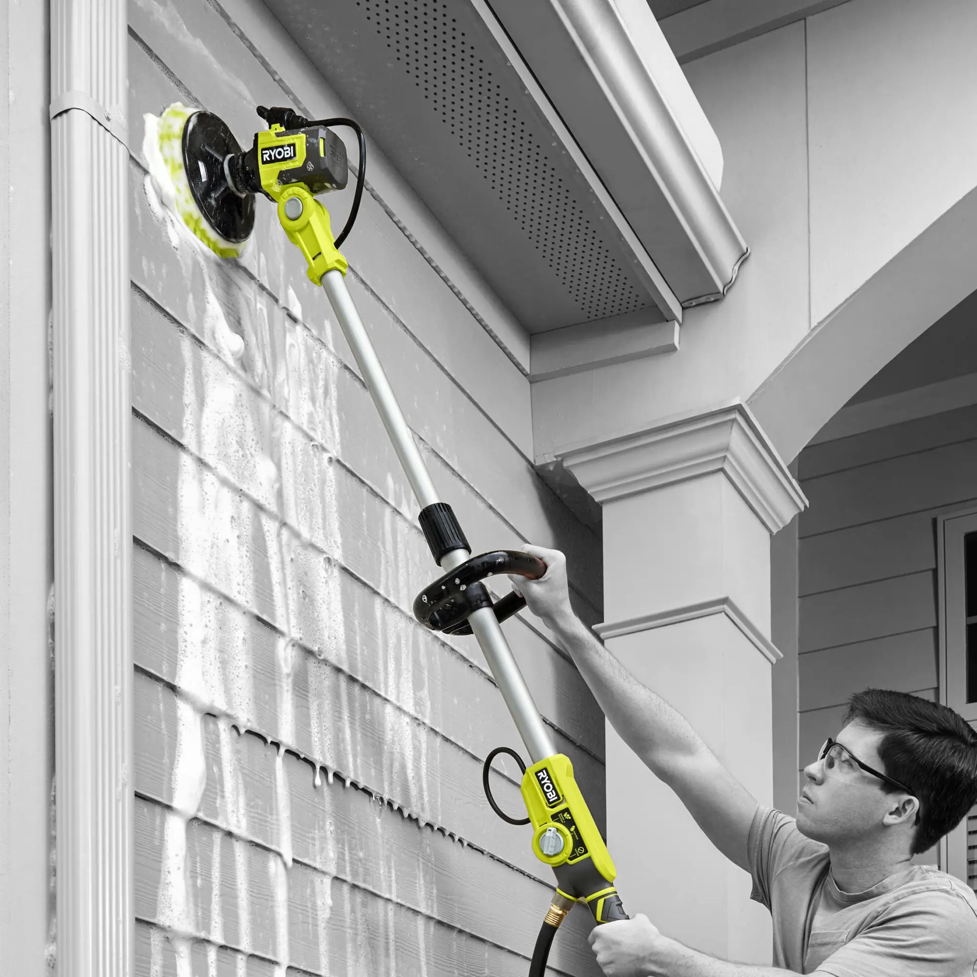 Spazzola Telescopica Ryobi RWTS18-0 18V - Image 6