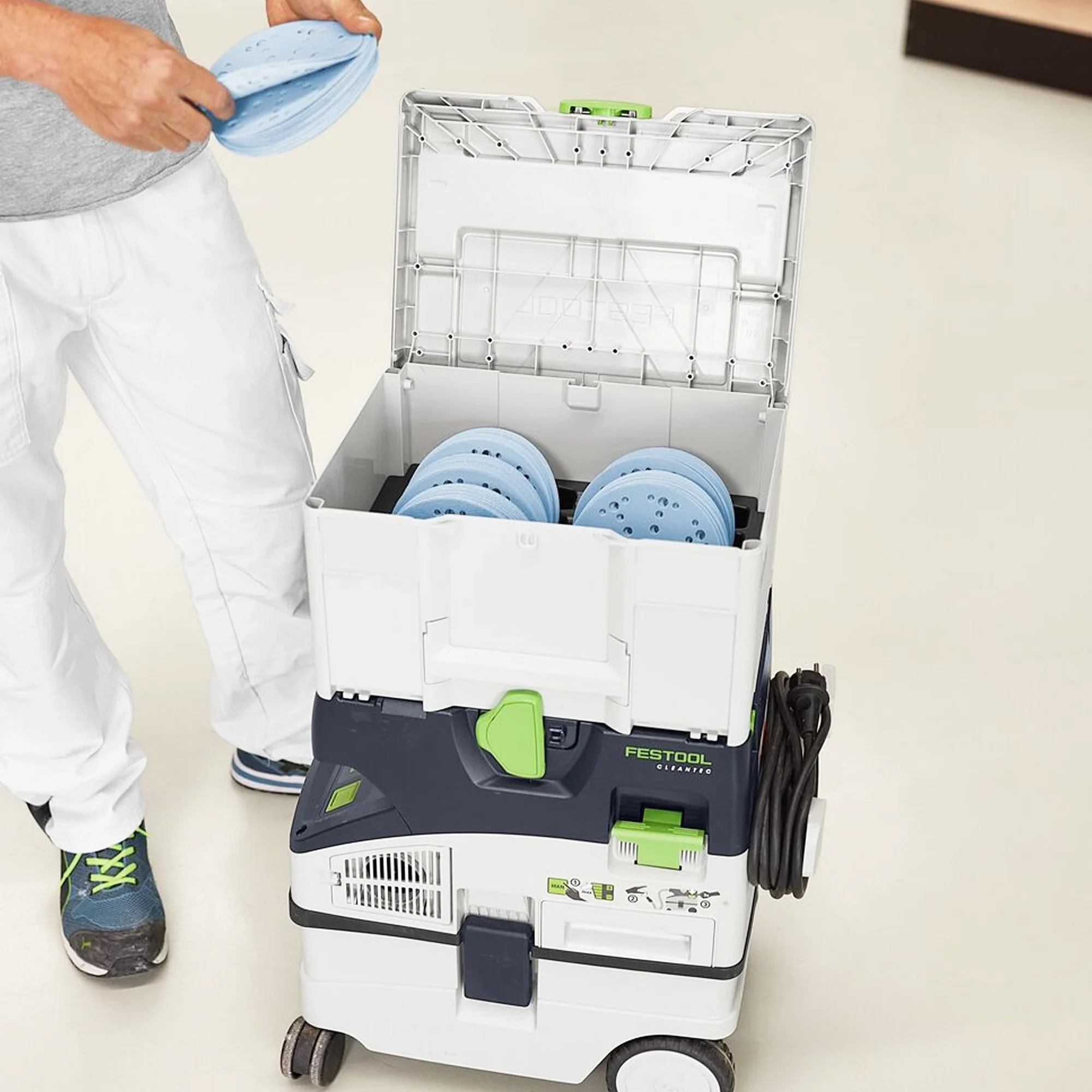 Systainer per abrasivo Granat Festool SYS-STF D150 GR-Set - Image 4