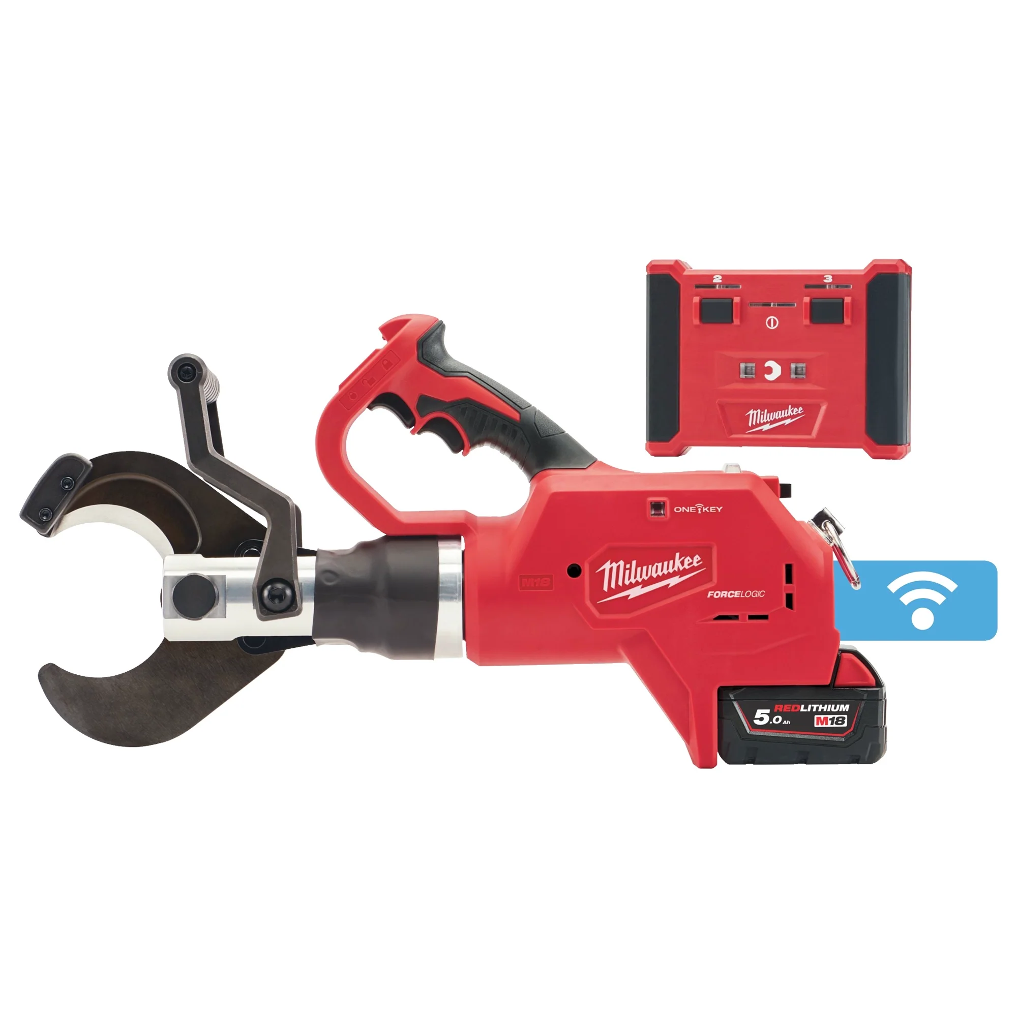 Tagliacavi Milawaukee M18 HCC75R-502C 18V 5Ah - Image 2