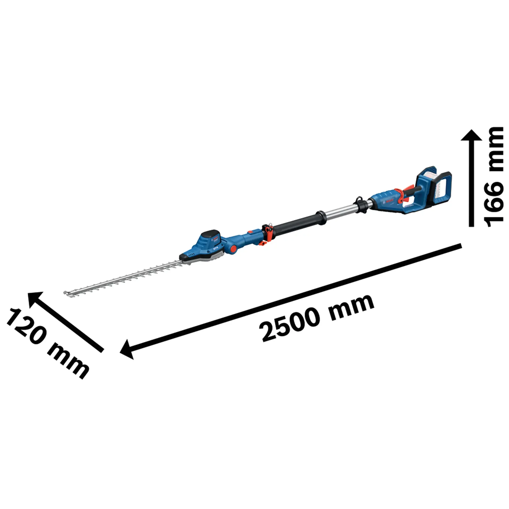 Tagliasiepi Telescopico Bosch GHE 18V-50 TP - Image 3