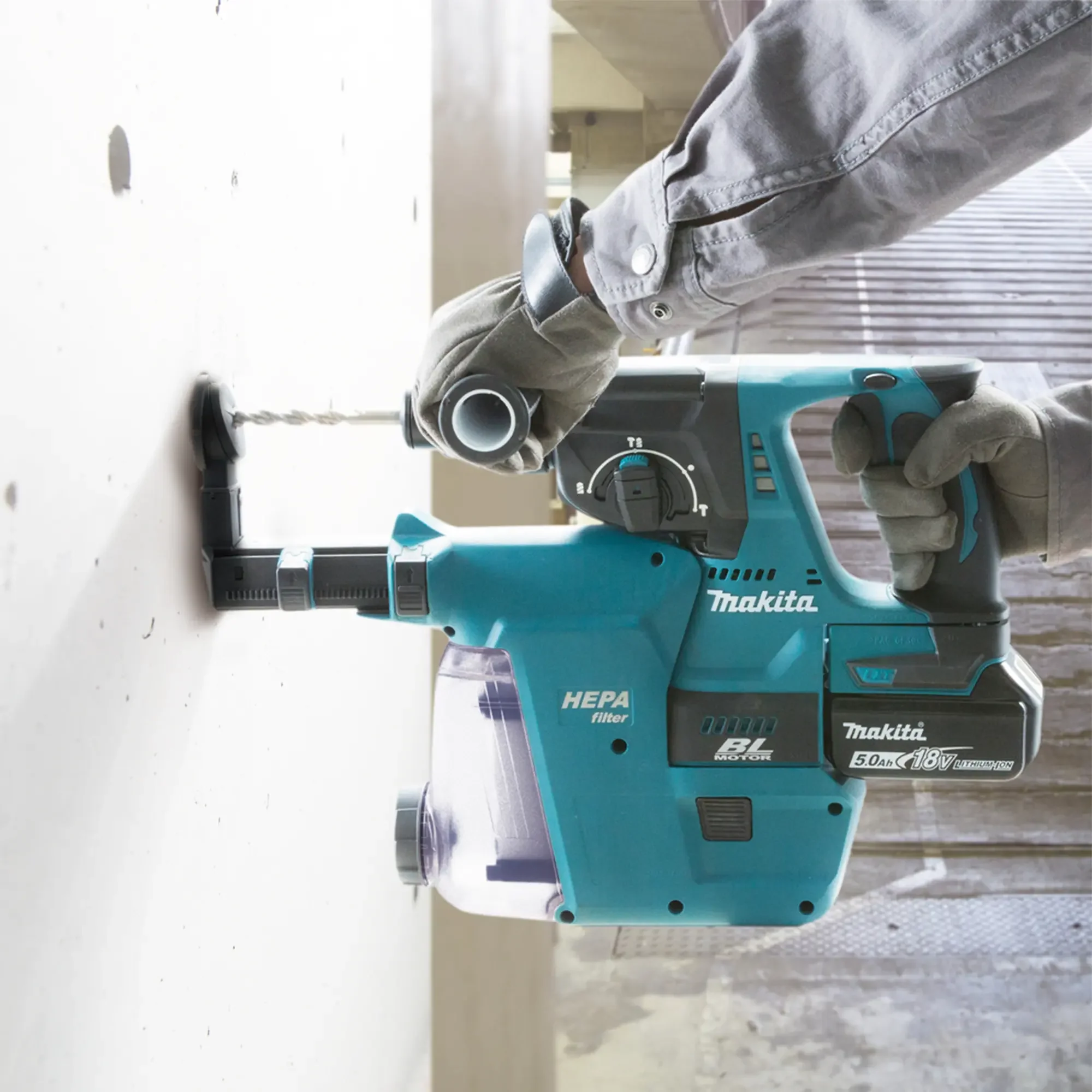 Tassellatore Makita DHR243RTJW 18V 5Ah - Image 15