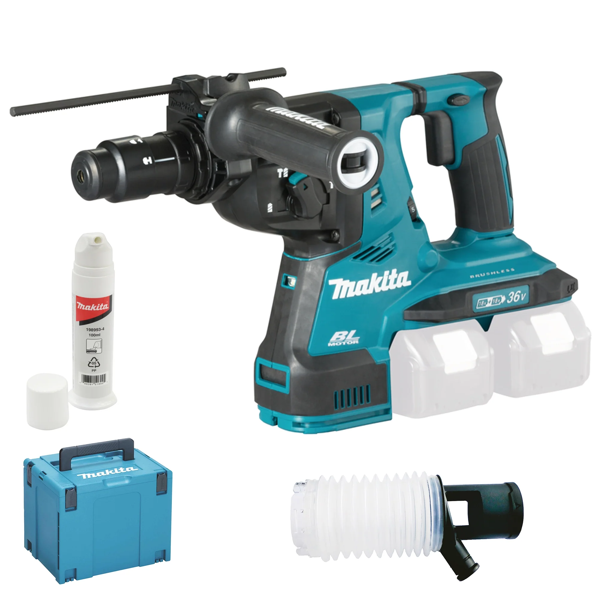 Tassellatore Makita DHR281ZJ 18Vx2