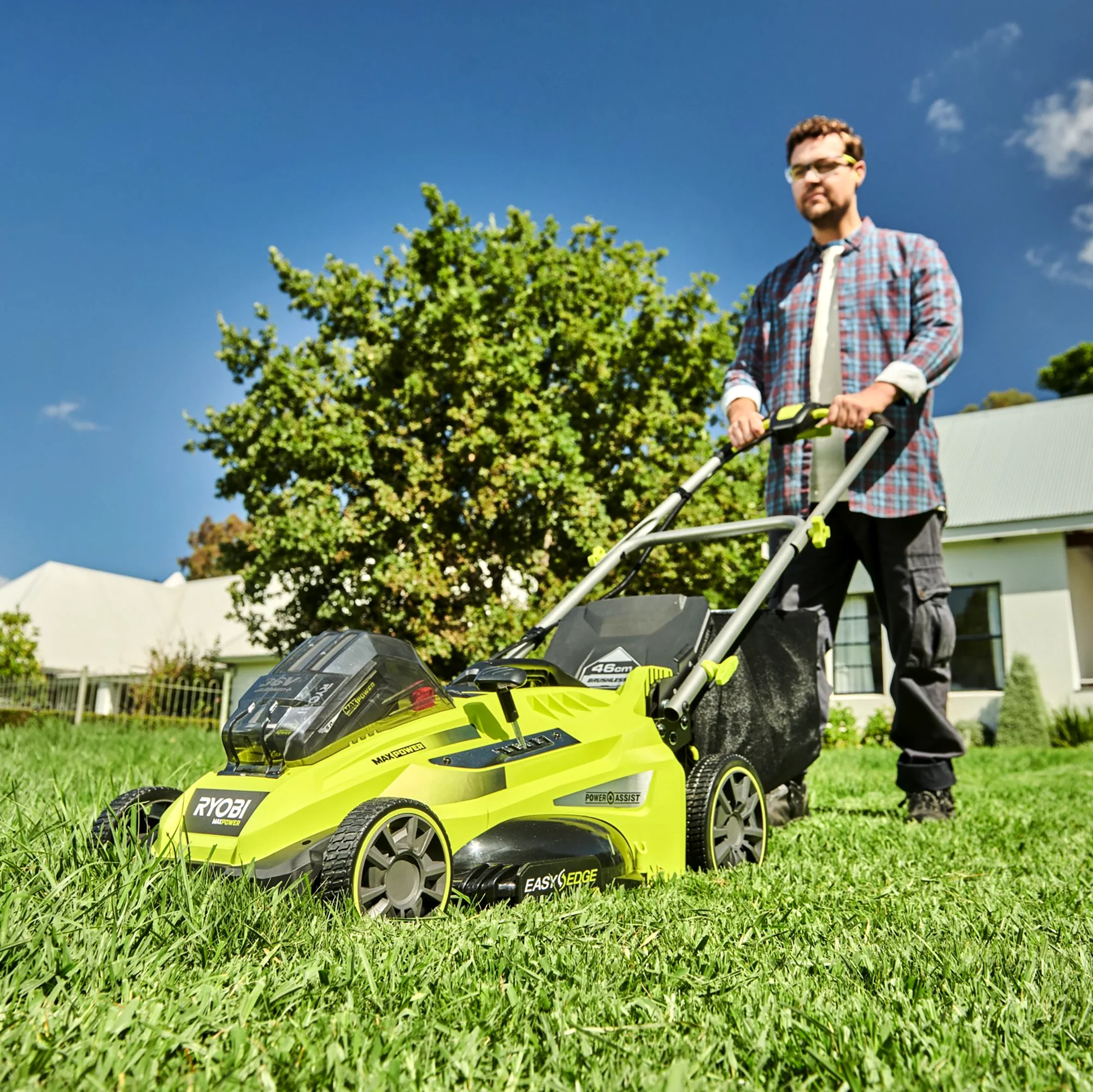 Tosaerba Brushless Ryobi RLM36X46H50PG 36V 5Ah - Image 3