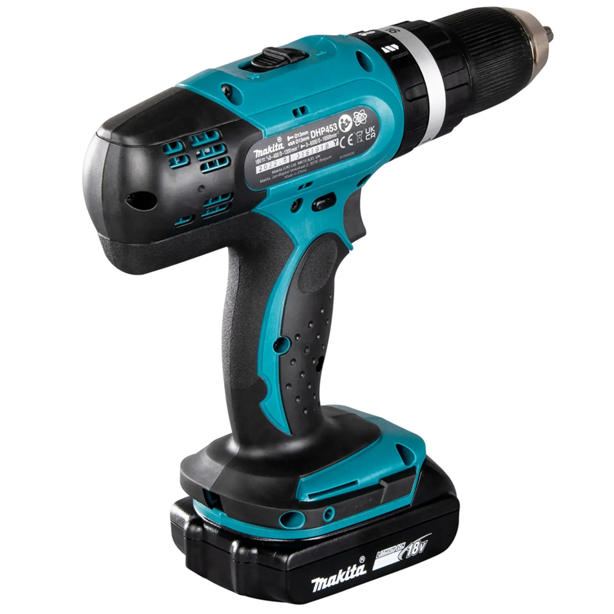 Trapano a percussione Makita DHP453RFE 18V 3Ah - Image 6