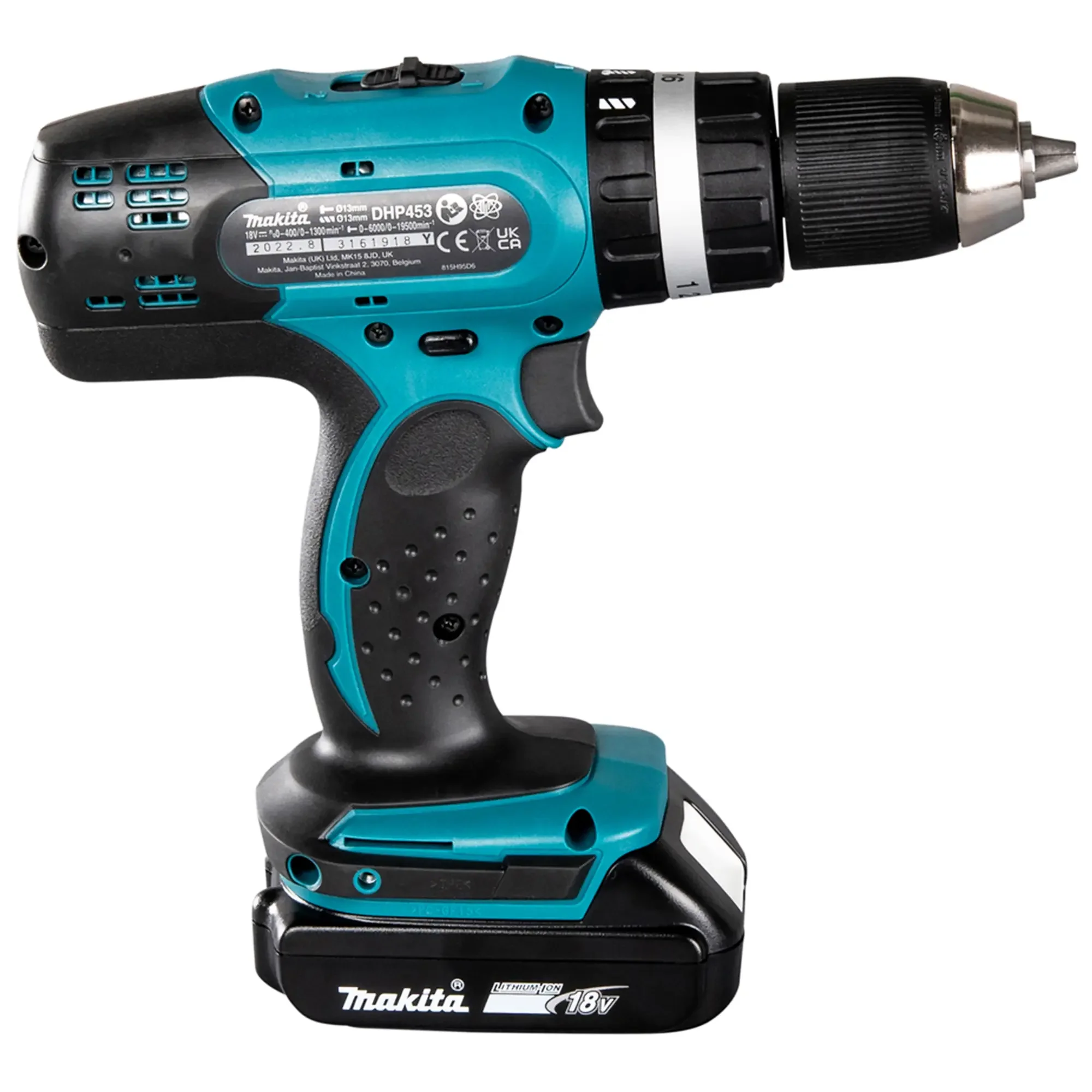 Trapano a percussione Makita DHP453RFE 18V 3Ah - Image 7