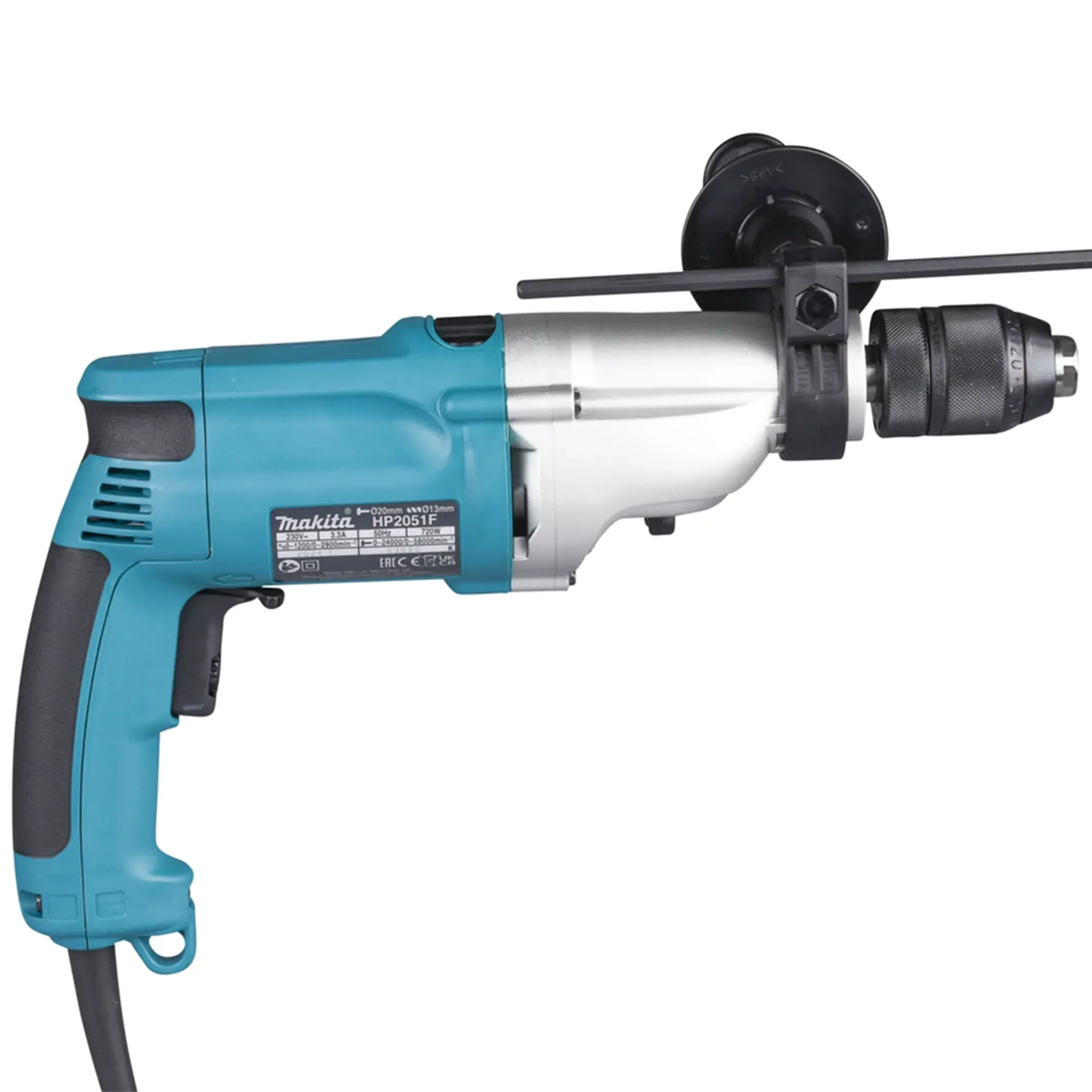 Trapano a percussione Makita HP2051FJ 720W - Image 7