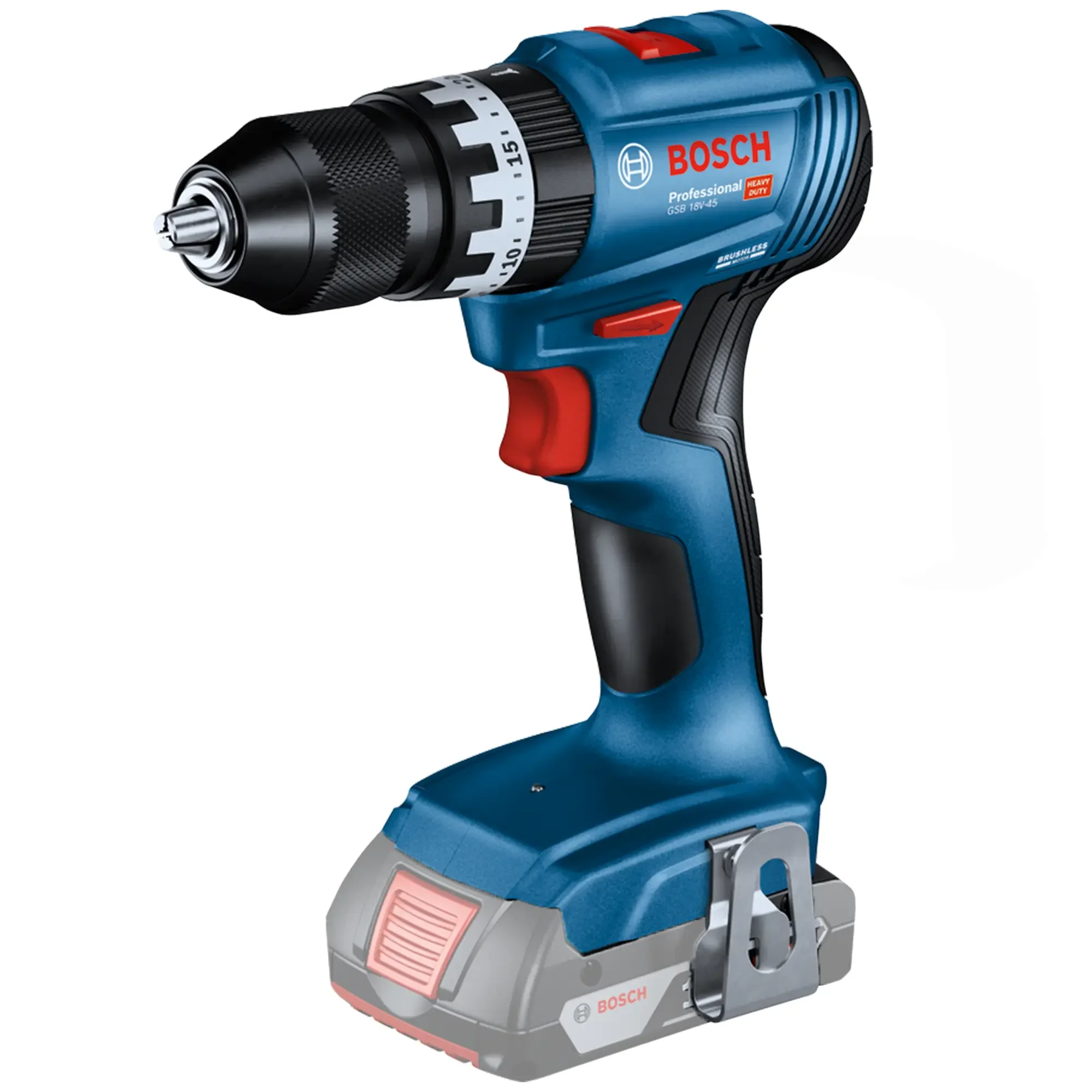 Trapano Avvitatore Bosch GSB 18V-45 18V 4Ah - Image 2