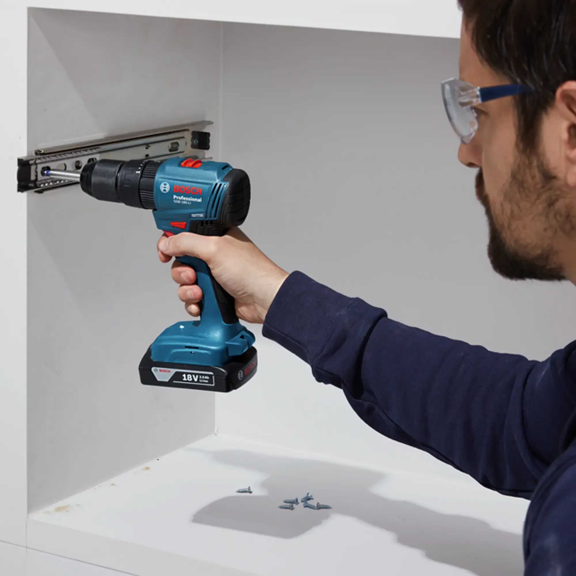 Trapano Avvitatore Bosch GSB 18V-45 PRO 18V 2Ah - Image 8