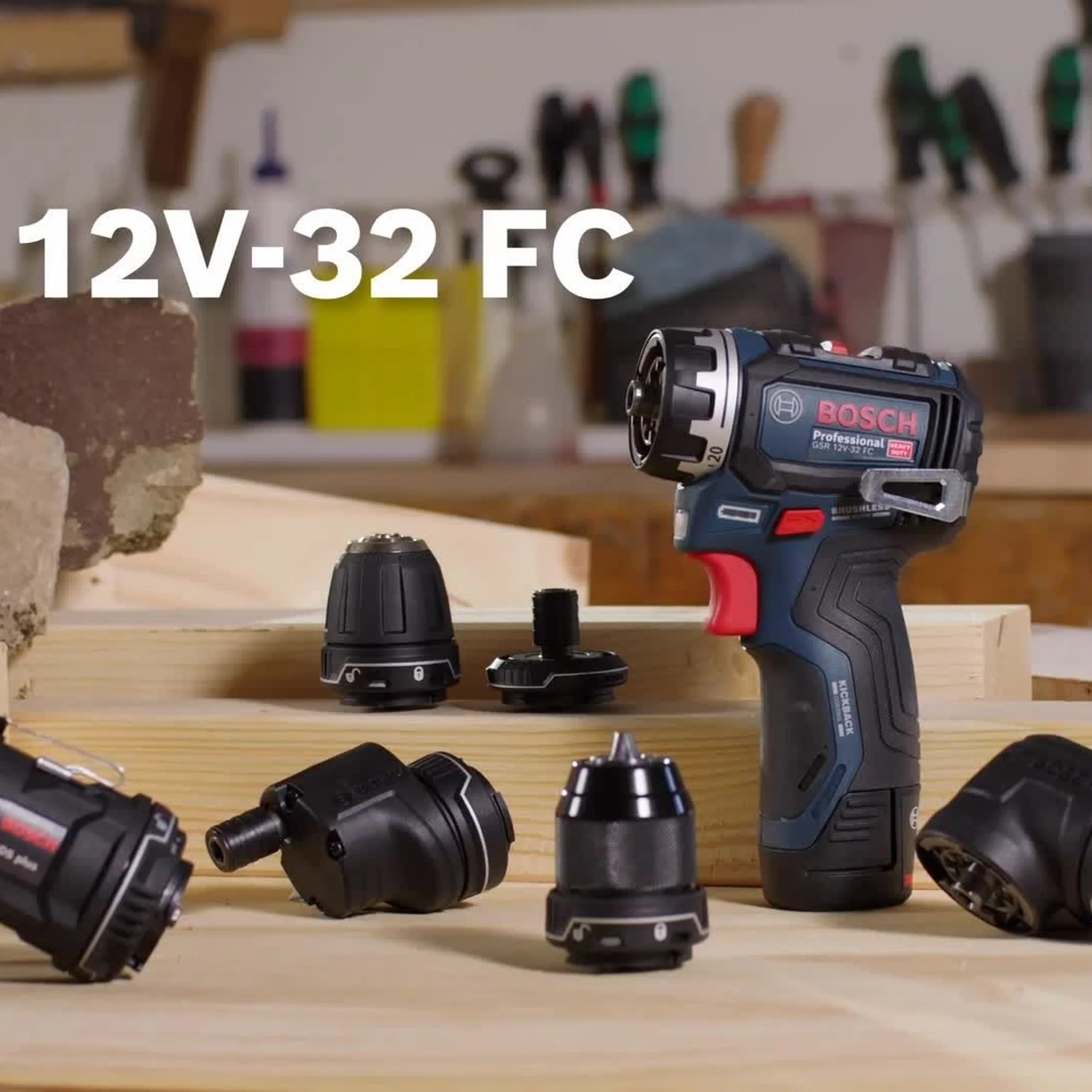 Trapano Avvitatore Bosch GSR 12V-32 FC PRO 12V - Image 8