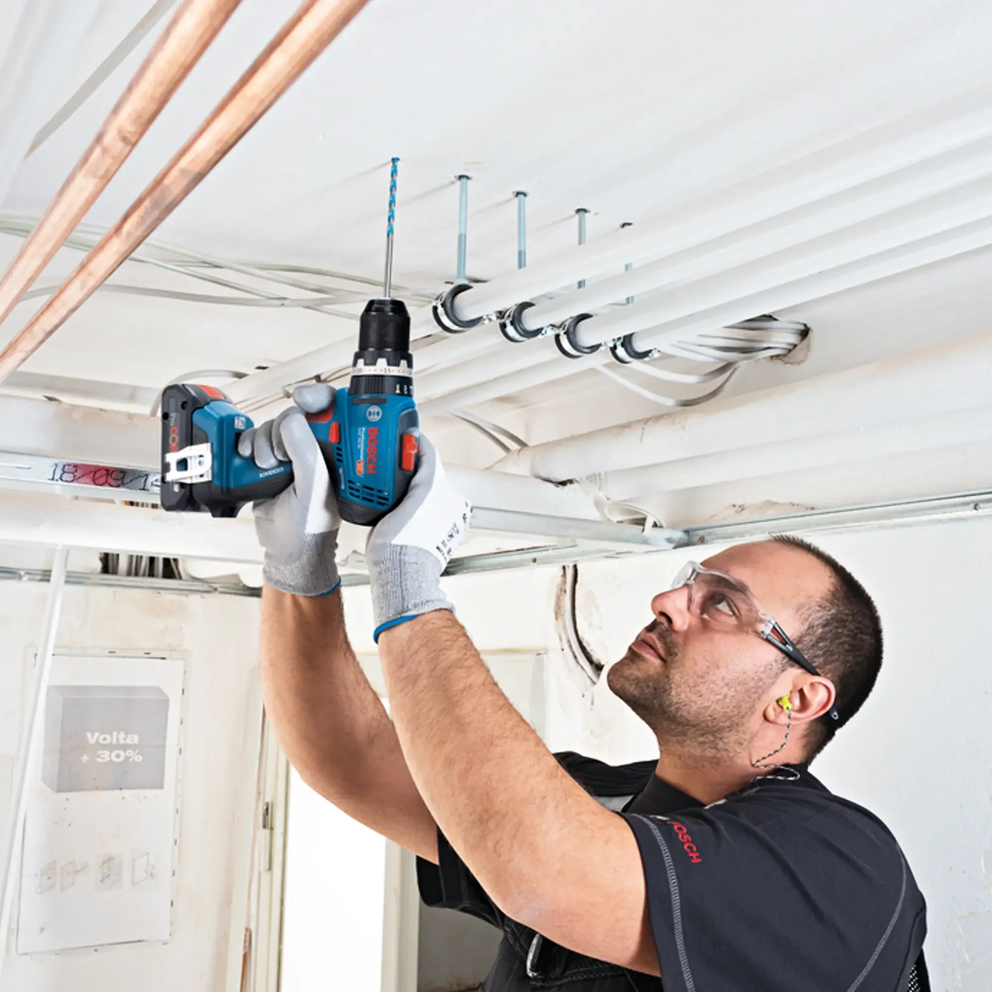 Trapano Avvitatore con Percussione Bosch GSB 18V-65 - Image 4