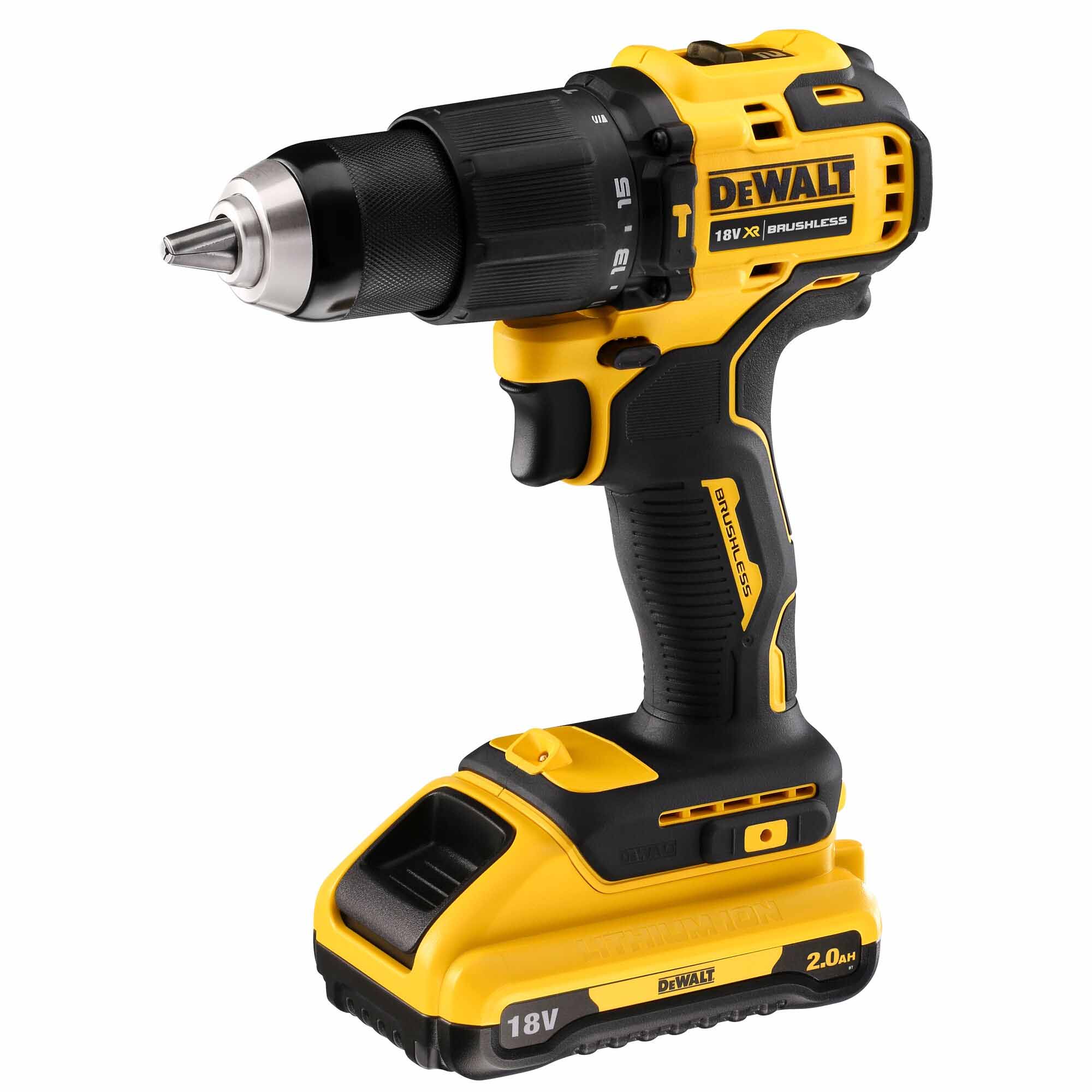 Trapano avvitatore Dewalt DCD709D2T-QW 18V 2Ah - Image 2