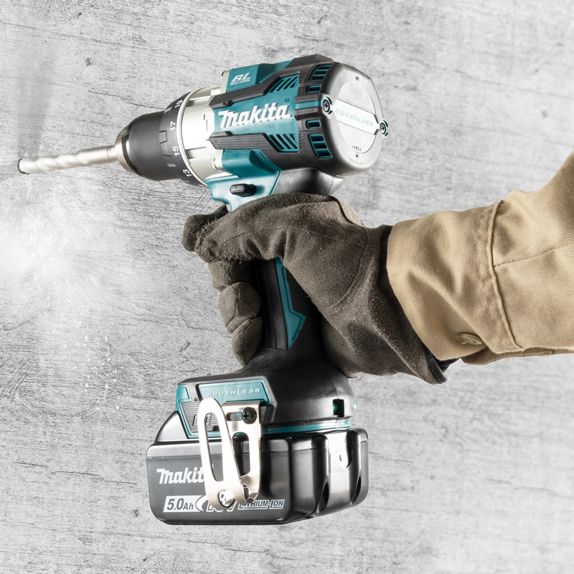 Trapano Avvitatore Makita DHP489RTJ 18V 5Ah - Image 16