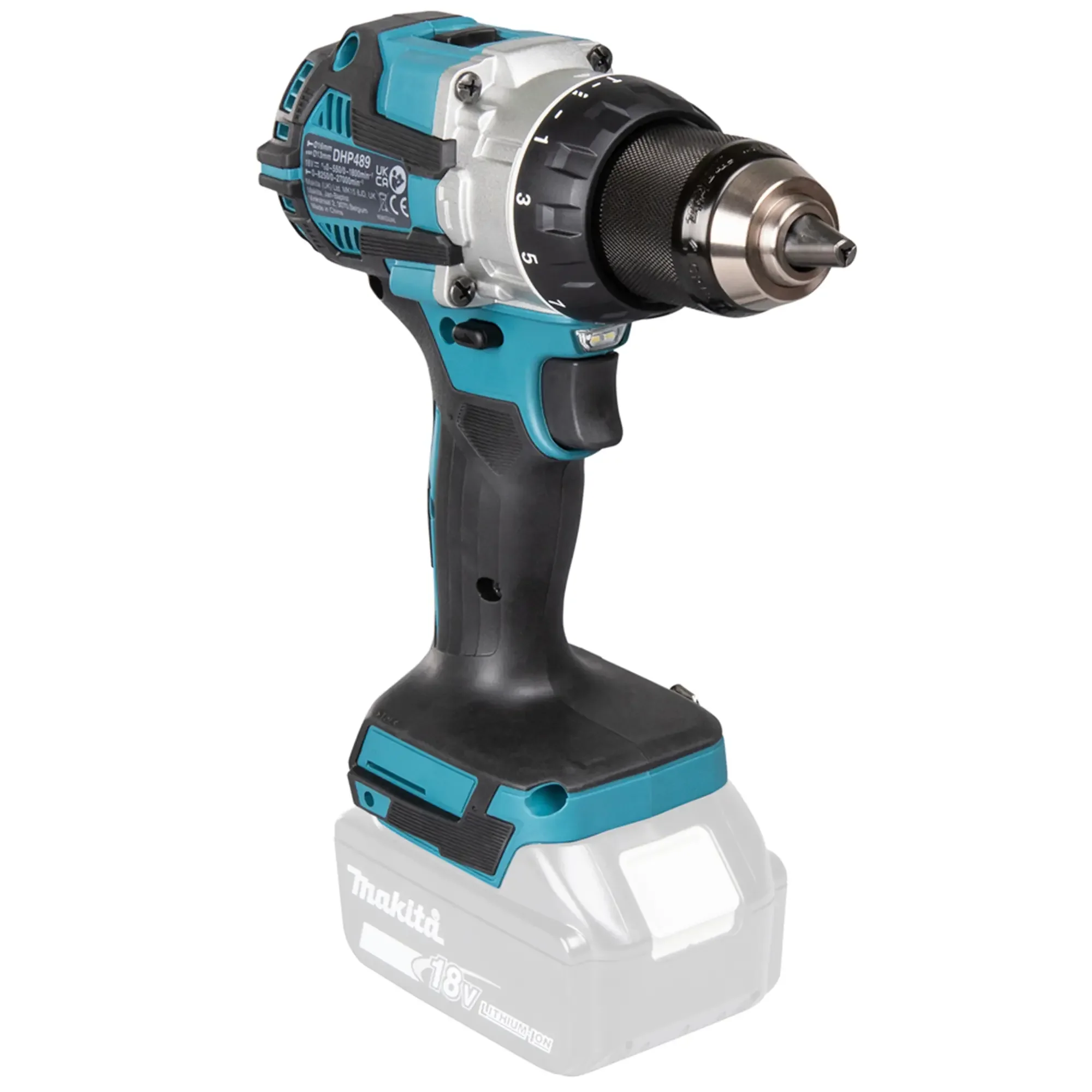 Trapano Avvitatore Makita DHP489ZJ 18V - Image 8