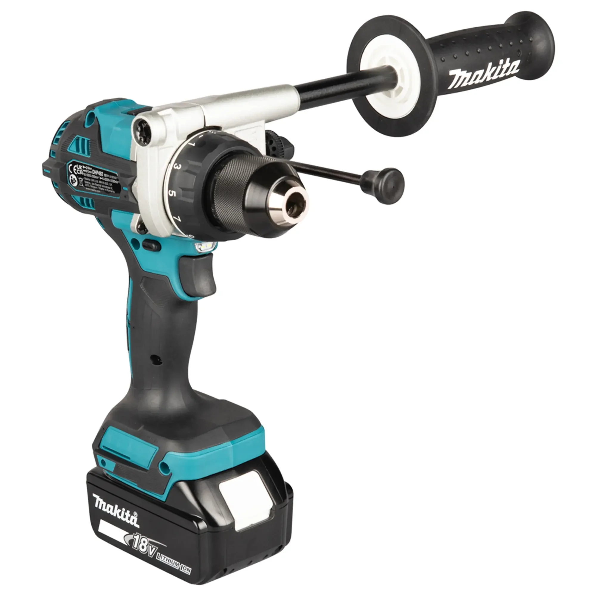 Trapano Avvitatore Makita DHP492RT3J 18V 5Ah - Image 8
