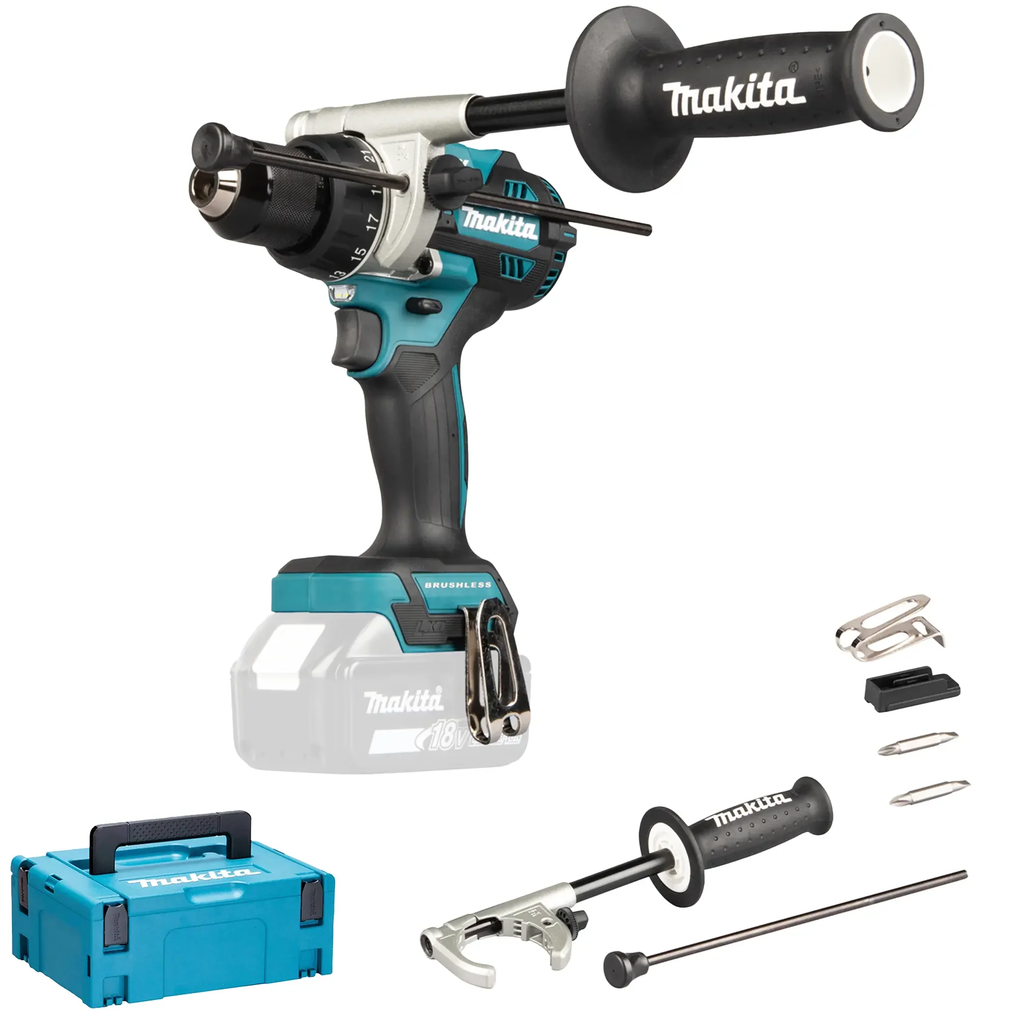 Trapano Avvitatore Makita DHP492ZJ 18V - Image 2