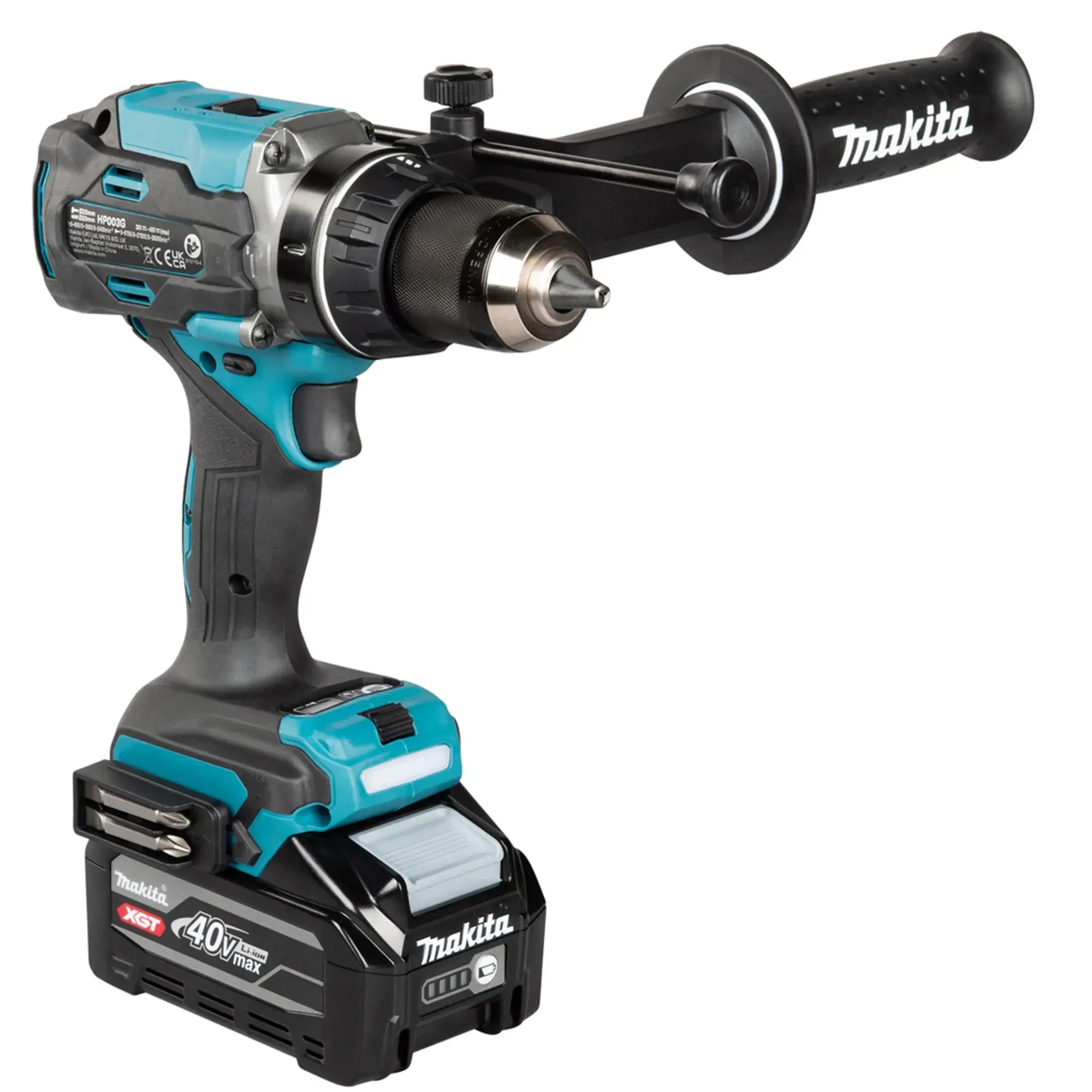 Trapano avvitatore Makita HP003GU201 40V 4Ah - Image 4