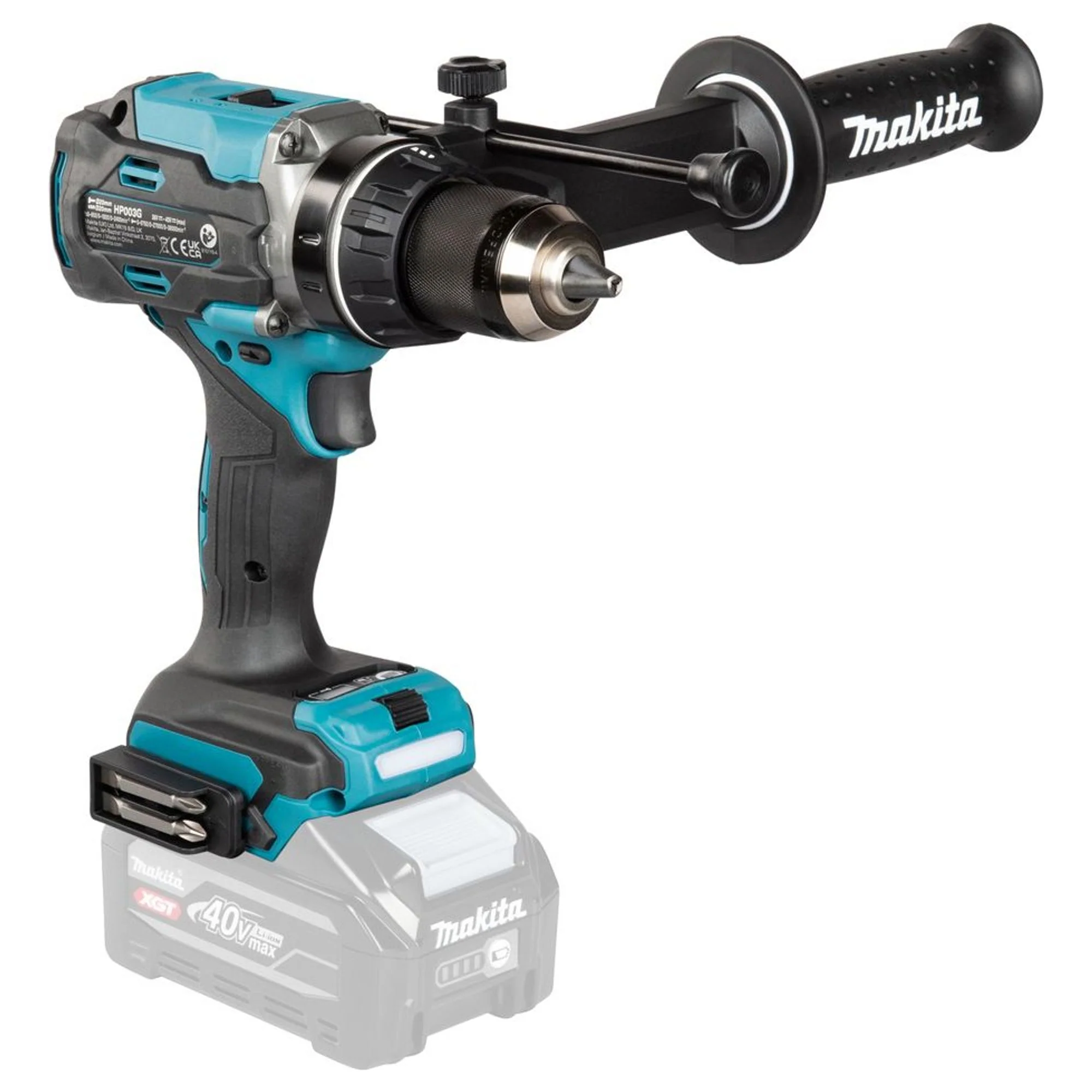 Trapano Avvitatore Makita HP003GZ01 40V - Image 8
