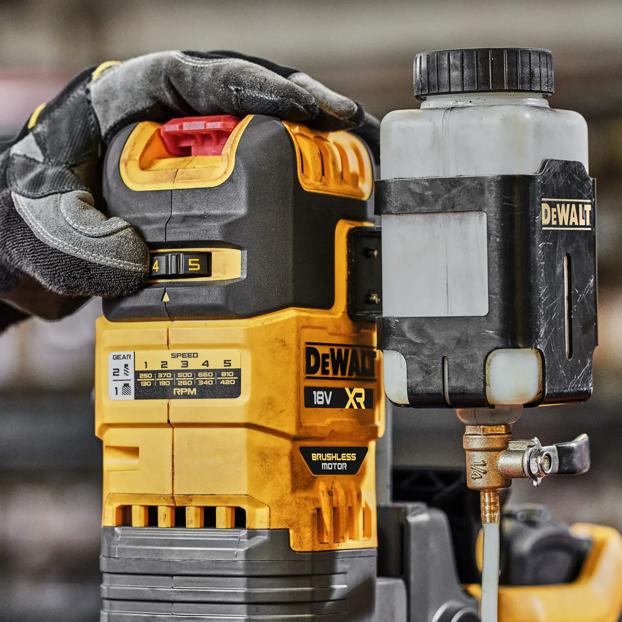 Trapano magnetico a colonna Dewalt DCD1623X2G-QW 18V 9Ah - Image 6