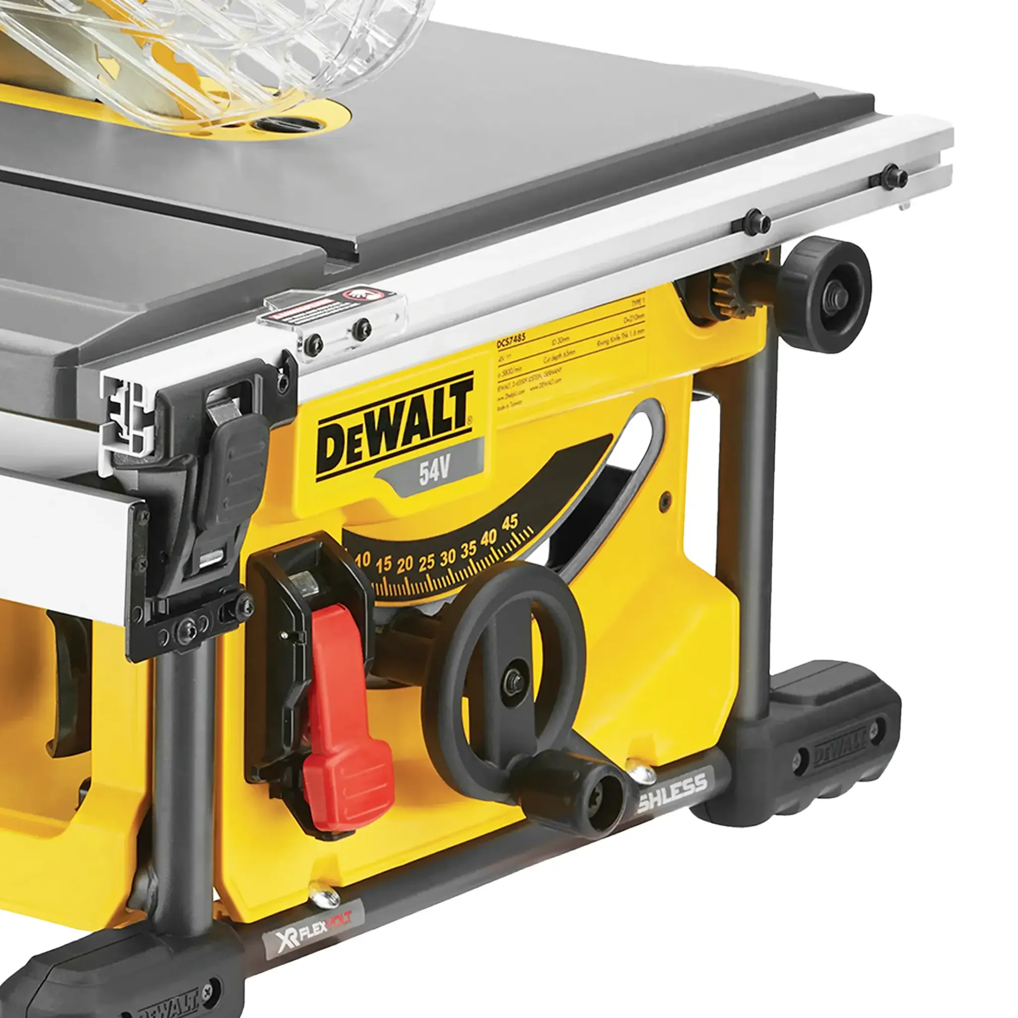 Sega a Banco Dewalt DCS7485T2-QW 54V 6Ah - Image 5
