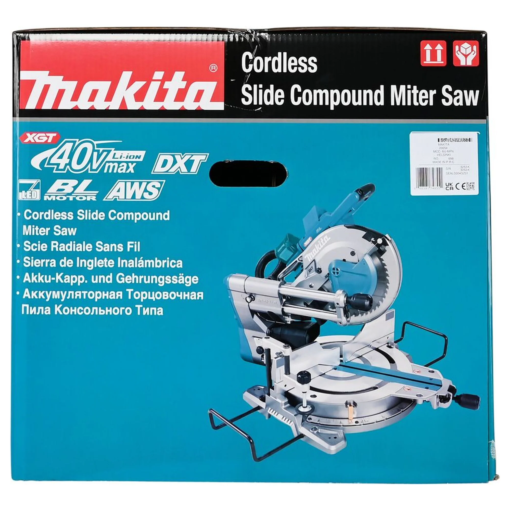 Troncatrice Radiale Makita LS004GZ01 40V - Image 20
