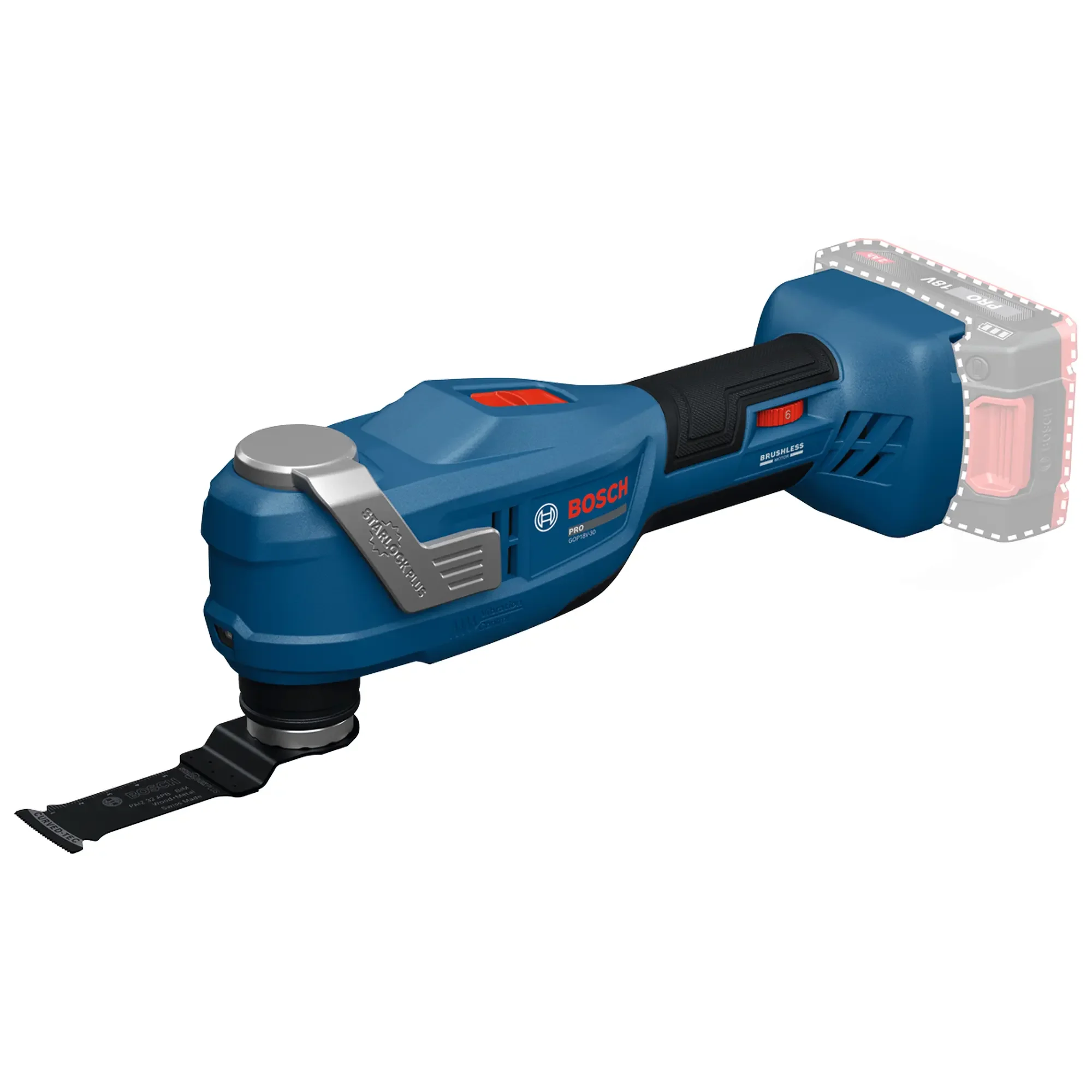 Utensile Multifunzione Bosch GOP18V-30 18V - Image 2