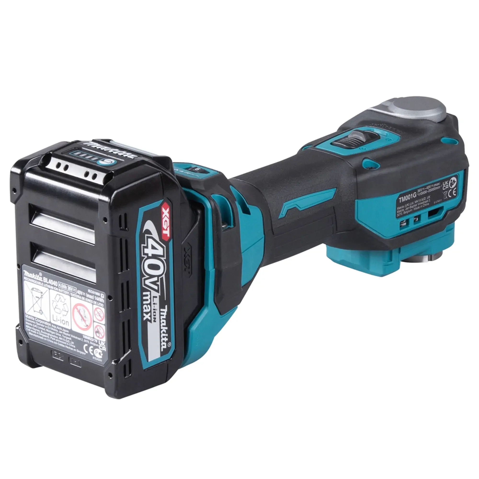 Utensile Multifunzione Makita TM001GD201 40V 2.5Ah - Image 7
