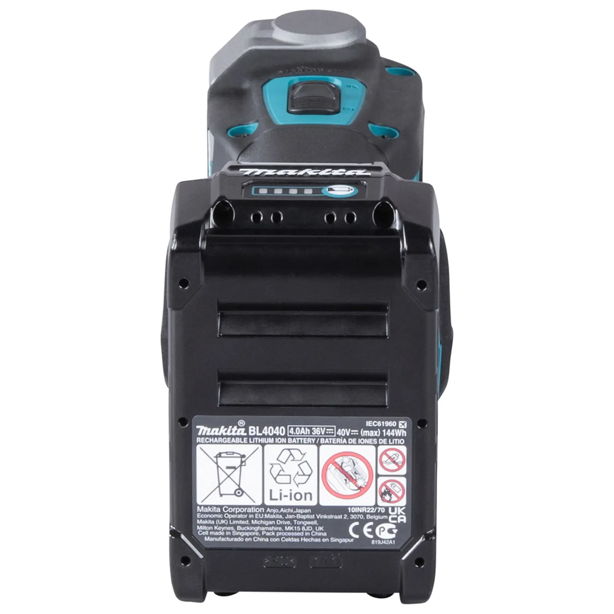 Utensile Multifunzione Makita TM001GD201 40V 2.5Ah - Image 8